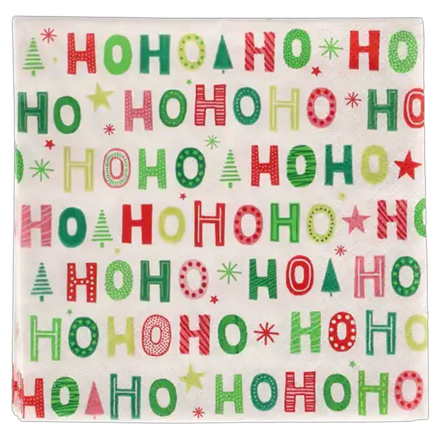 Image of Atelier HO HO HO Christmas Napkins 3-Ply 33 x 33cm 20-Pack
