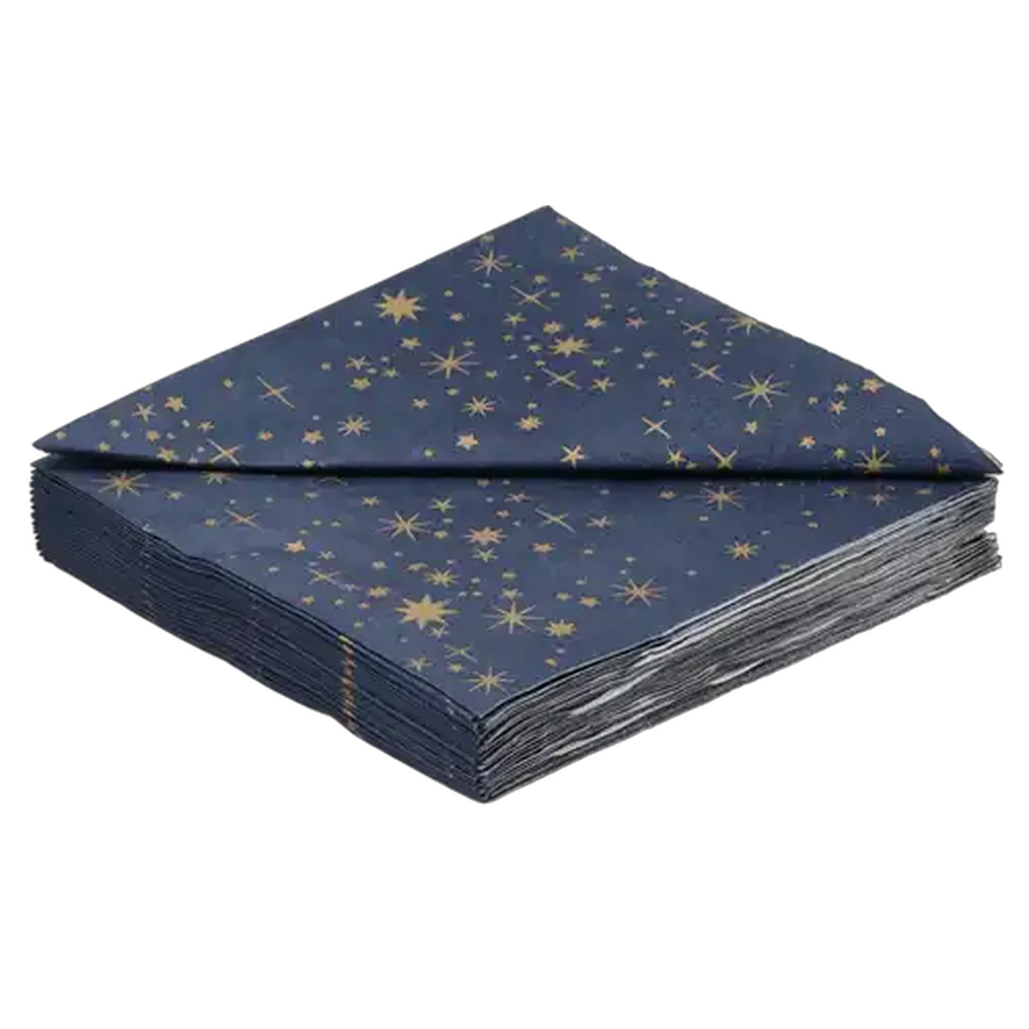 Image of Atelier Navy Midnight Christmas Napkins 3-Ply 33 x 33cm 20-Pack