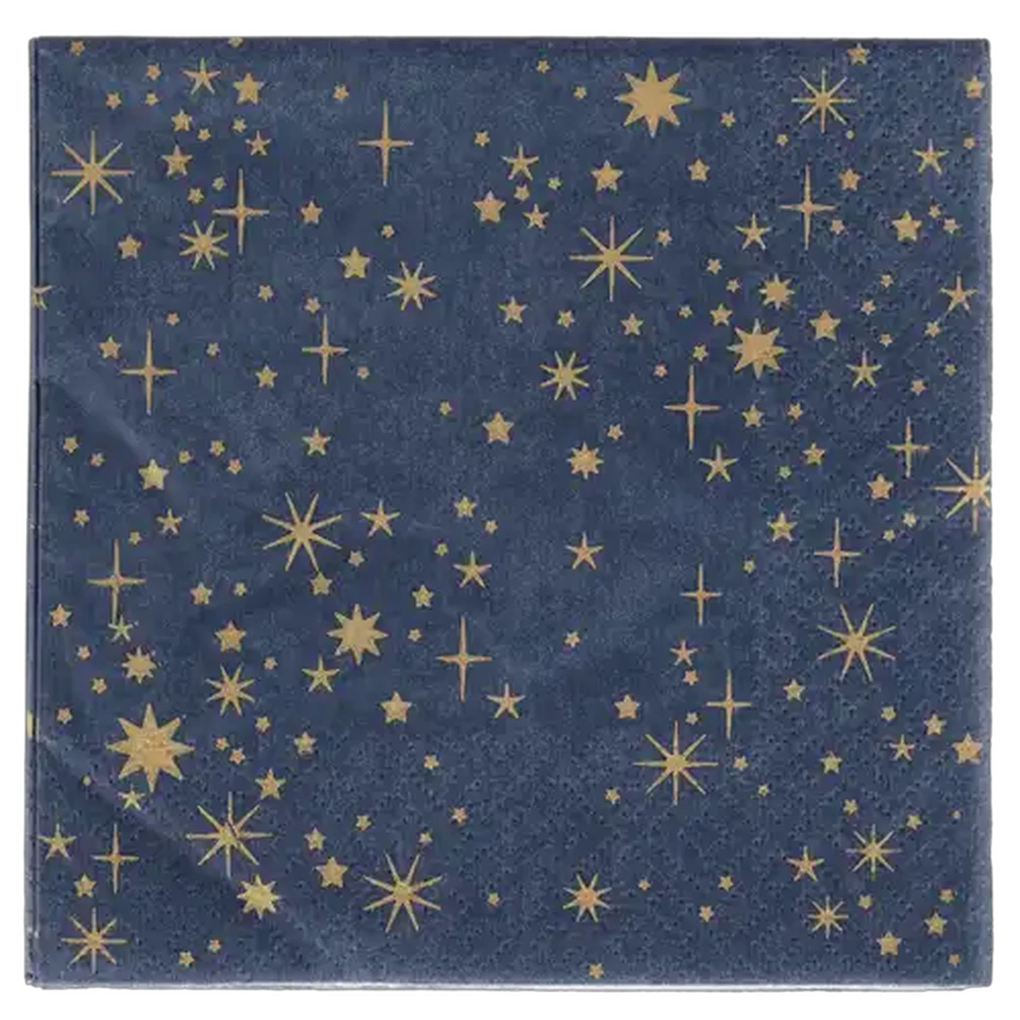 Image of Atelier Navy Midnight Christmas Napkins 3-Ply 33 x 33cm 20-Pack