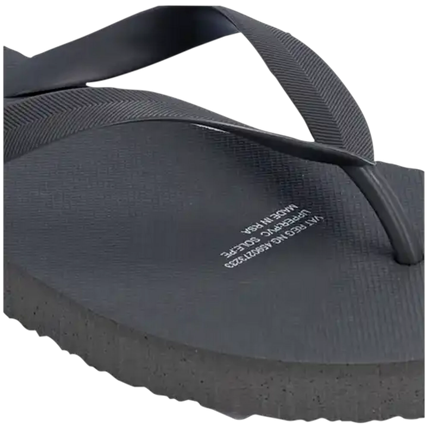Image of Trader Bay Men's Grey Thong Sandals (Size 6-7)