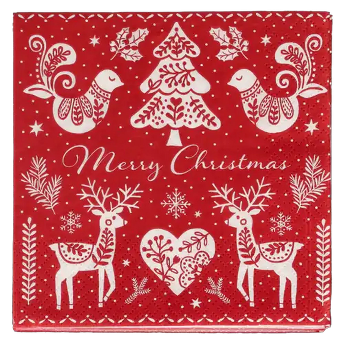 Image of Atelier Christmas Cheer Napkins 3-Ply 33 x 33cm 20-Pack