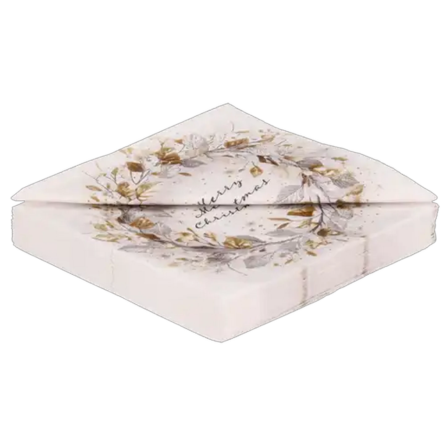 Image of Atelier Merry Christmas Wreath Napkins 3-Ply 33 x 33cm 20-Pack