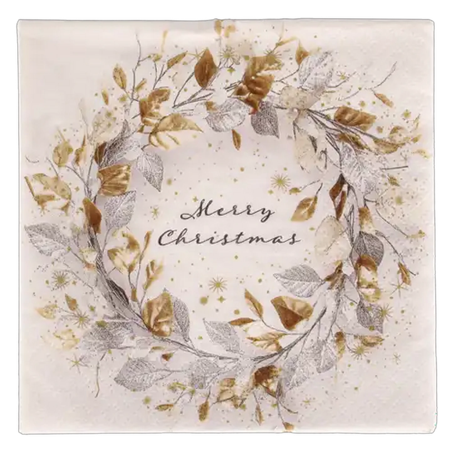 Image of Atelier Merry Christmas Wreath Napkins 3-Ply 33 x 33cm 20-Pack