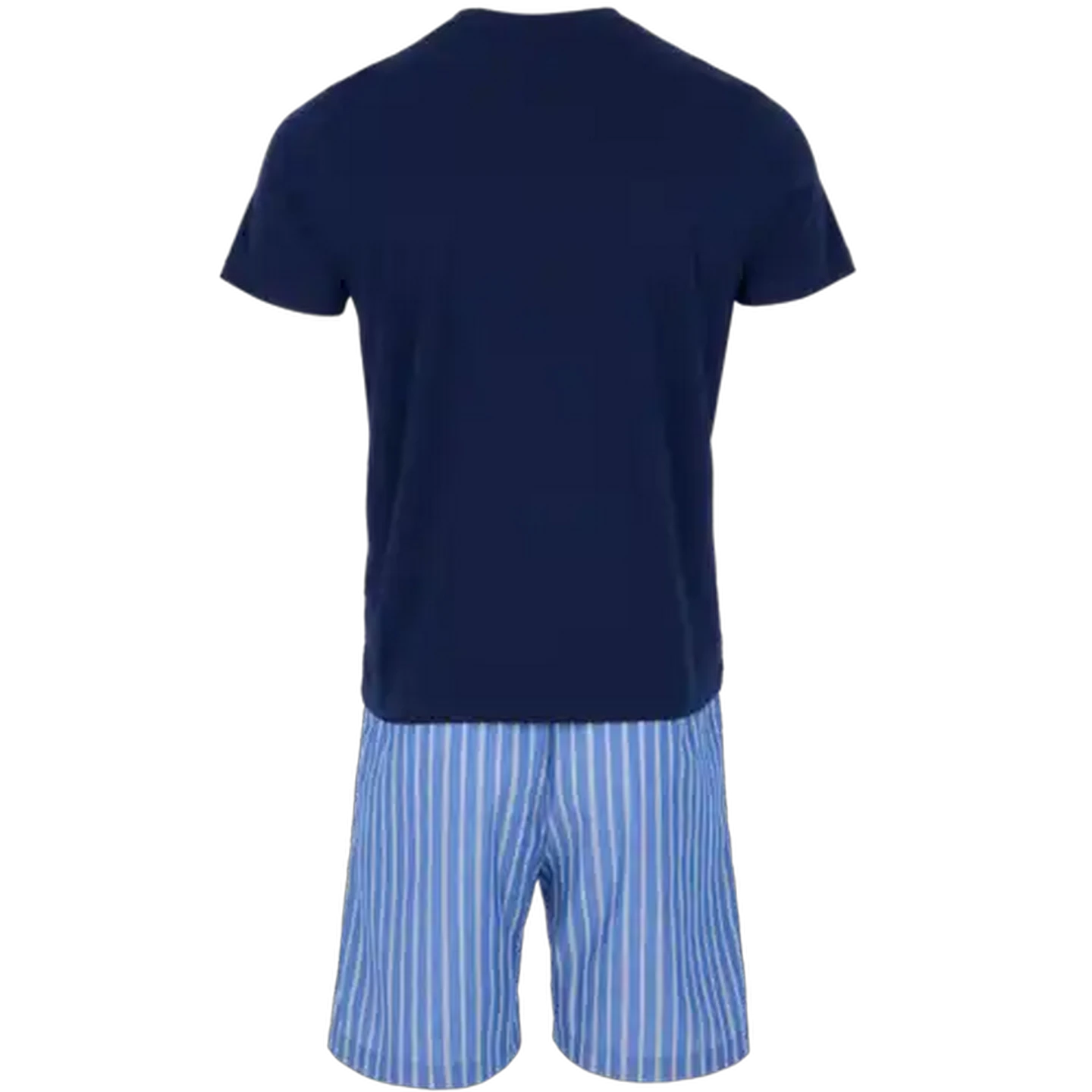 Image of Every Wear Mens Navy Top & Shorts Sleep Set XL