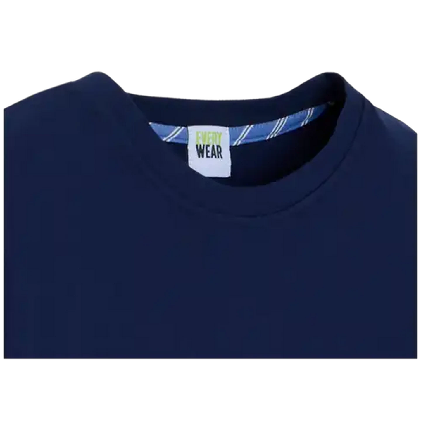 Image of Every Wear Mens Navy Top & Shorts Sleep Set Large