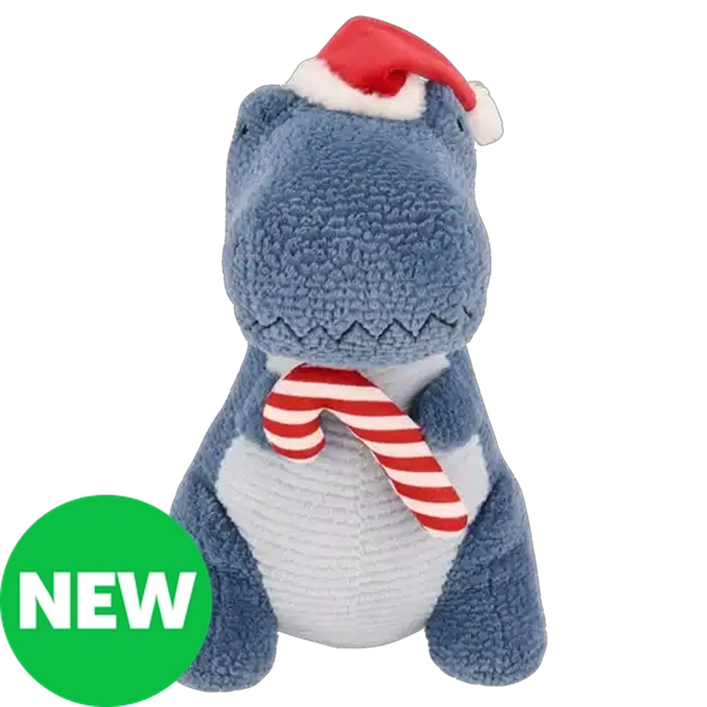 Image of Christmas Dino Blue Plush Toy 29cm