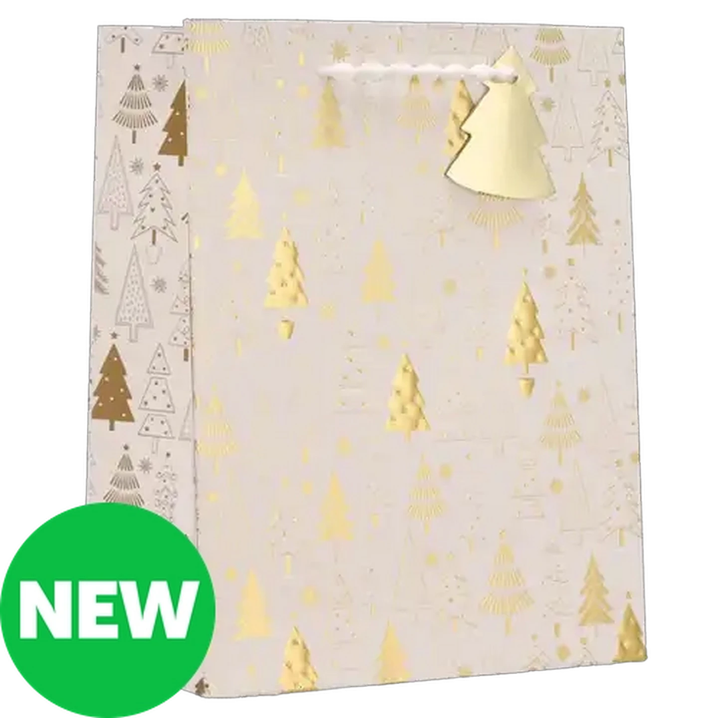 Image of Small Christmas Foil Gift Bag