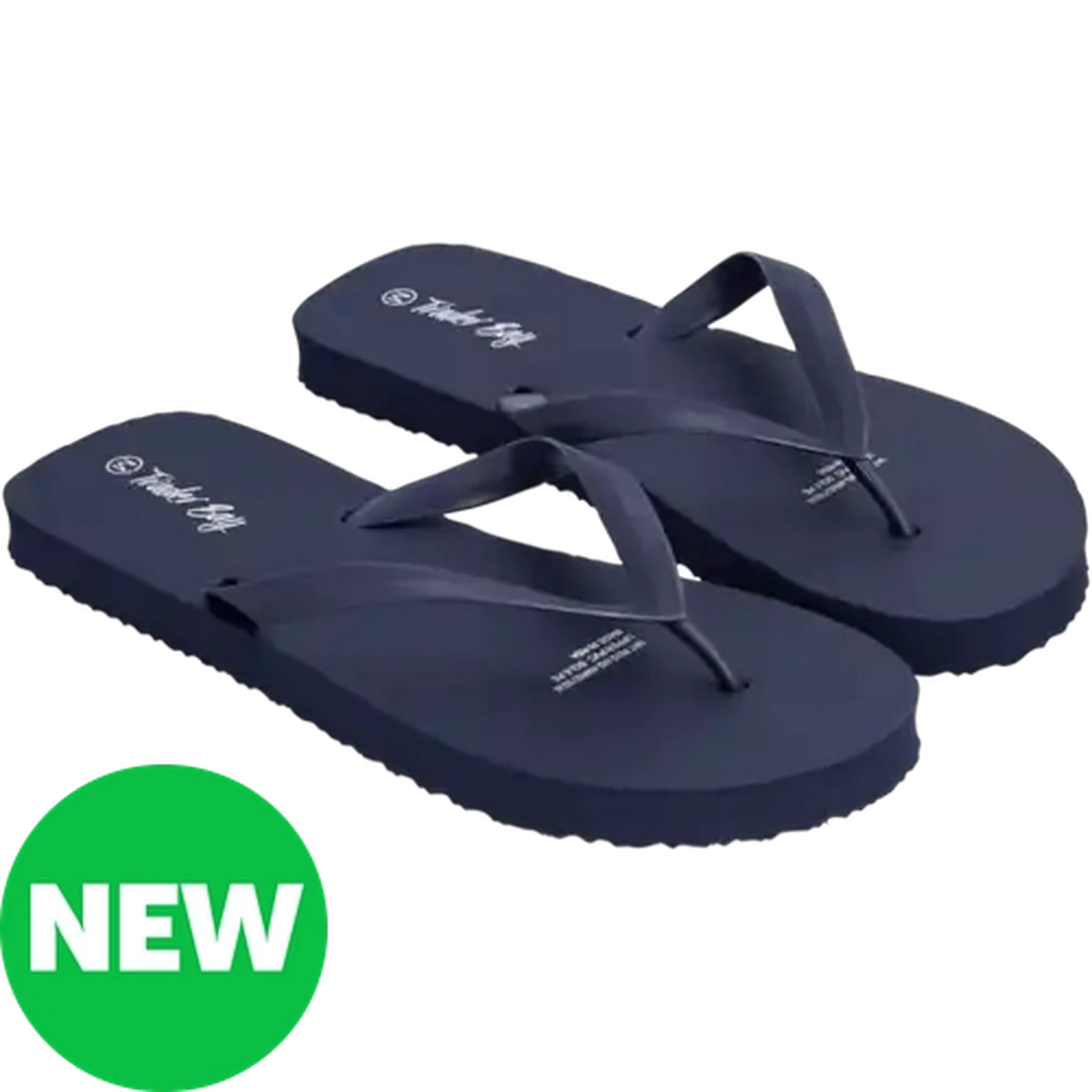 Image of Trader Bay Men's Navy Thong Sandal (Size 8-9)