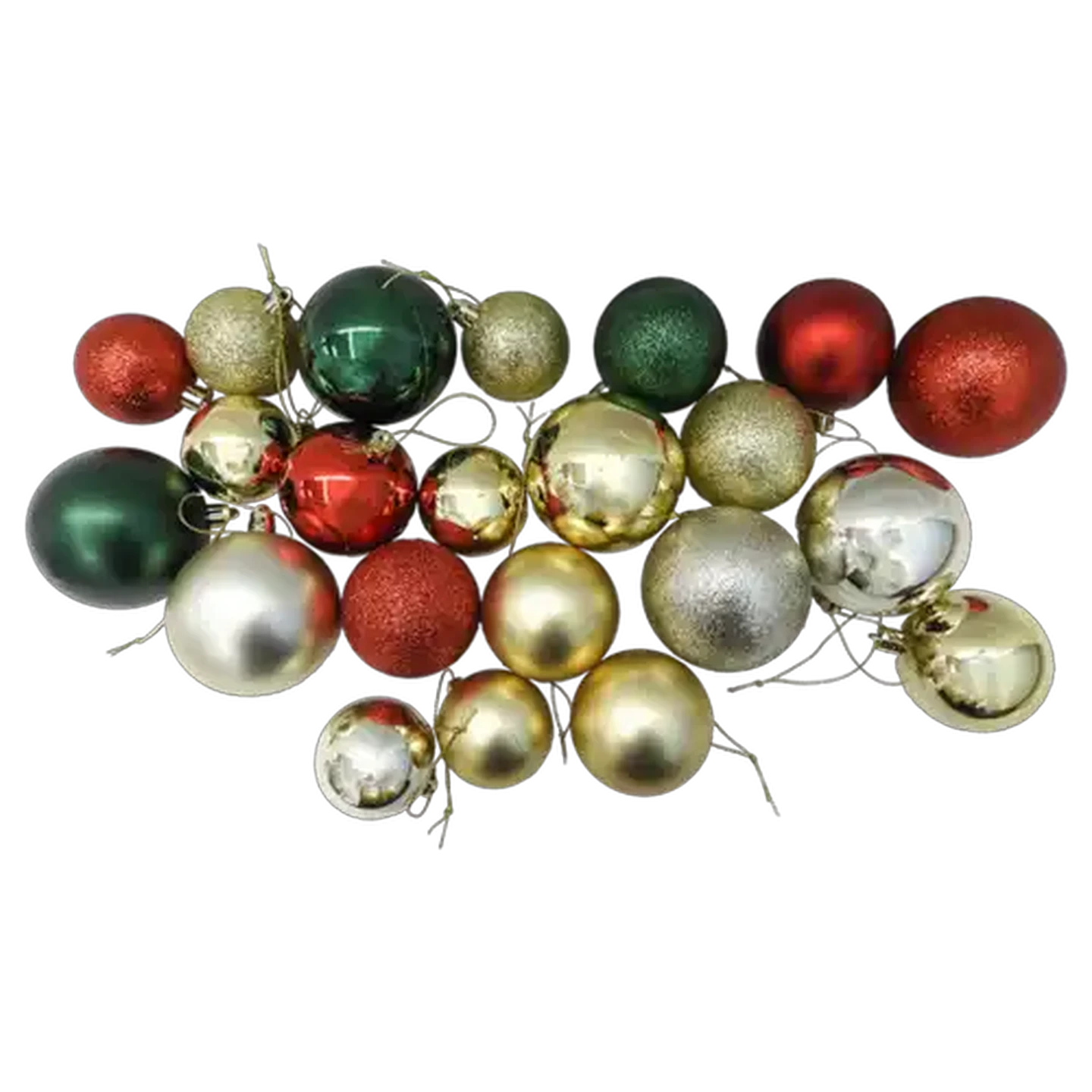 Image of Christmas Tree with Baubles 1.8m
