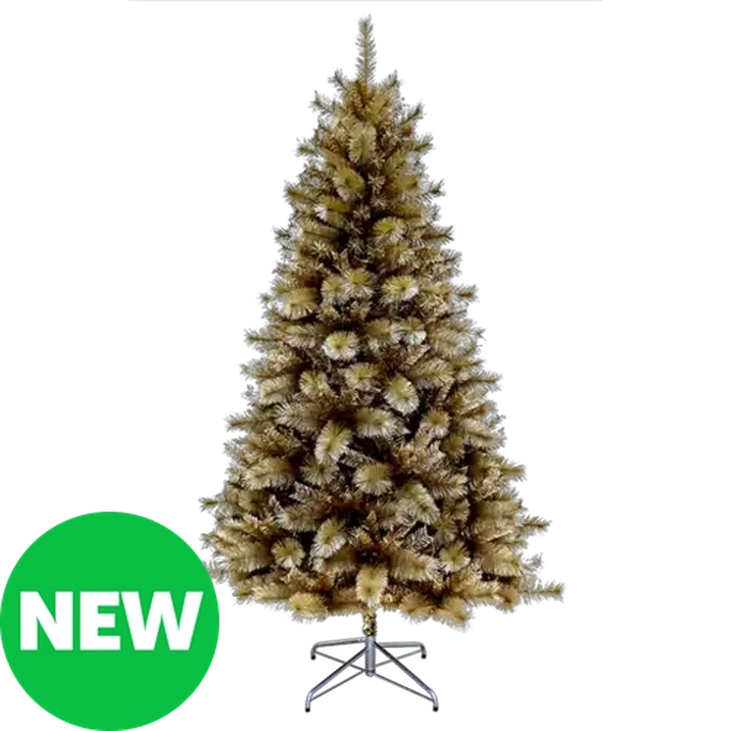 Image of Champagne Gold No.77 Christmas Tree 2.1m