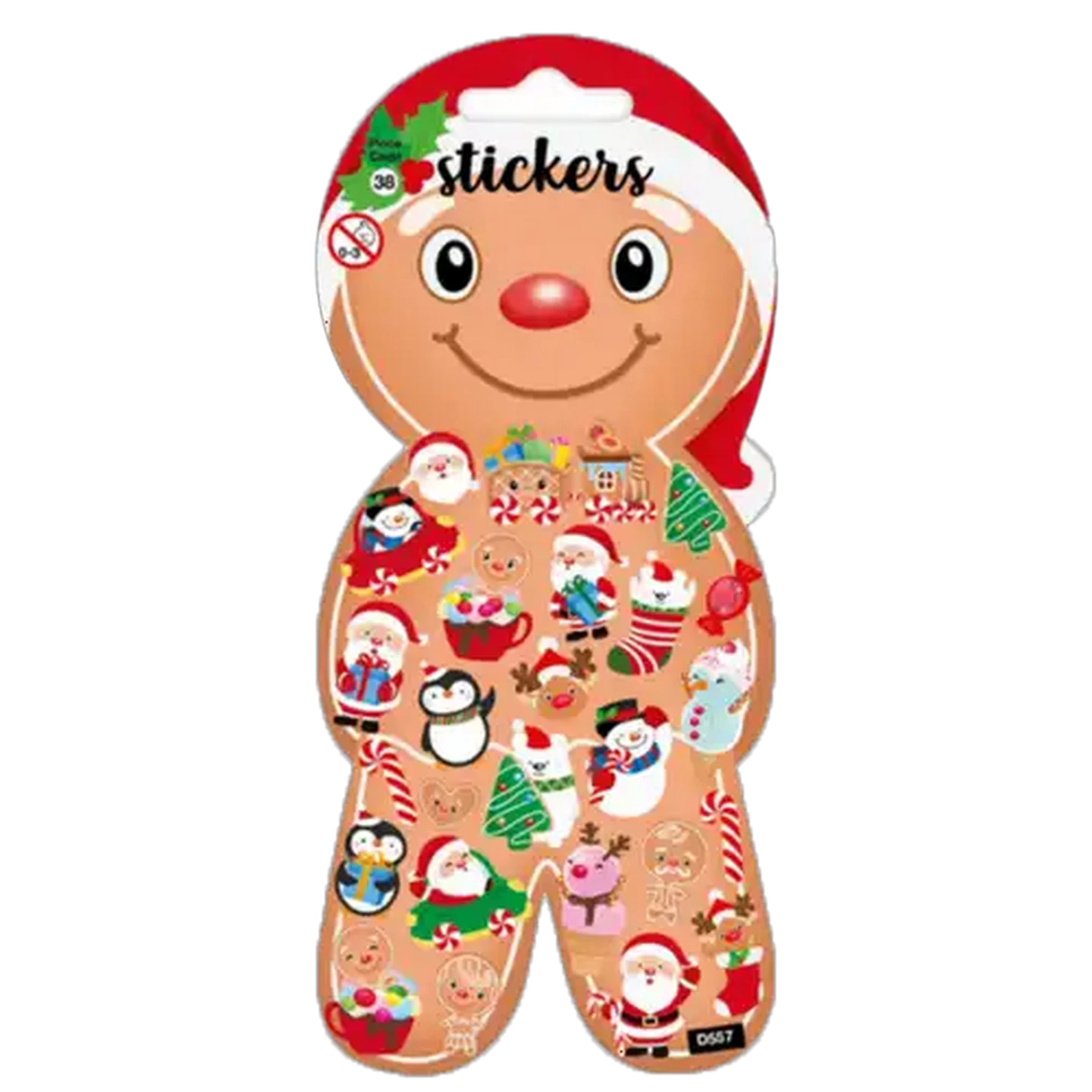 Image of CardCo Novelty Christmas Stickers (Design May Vary)