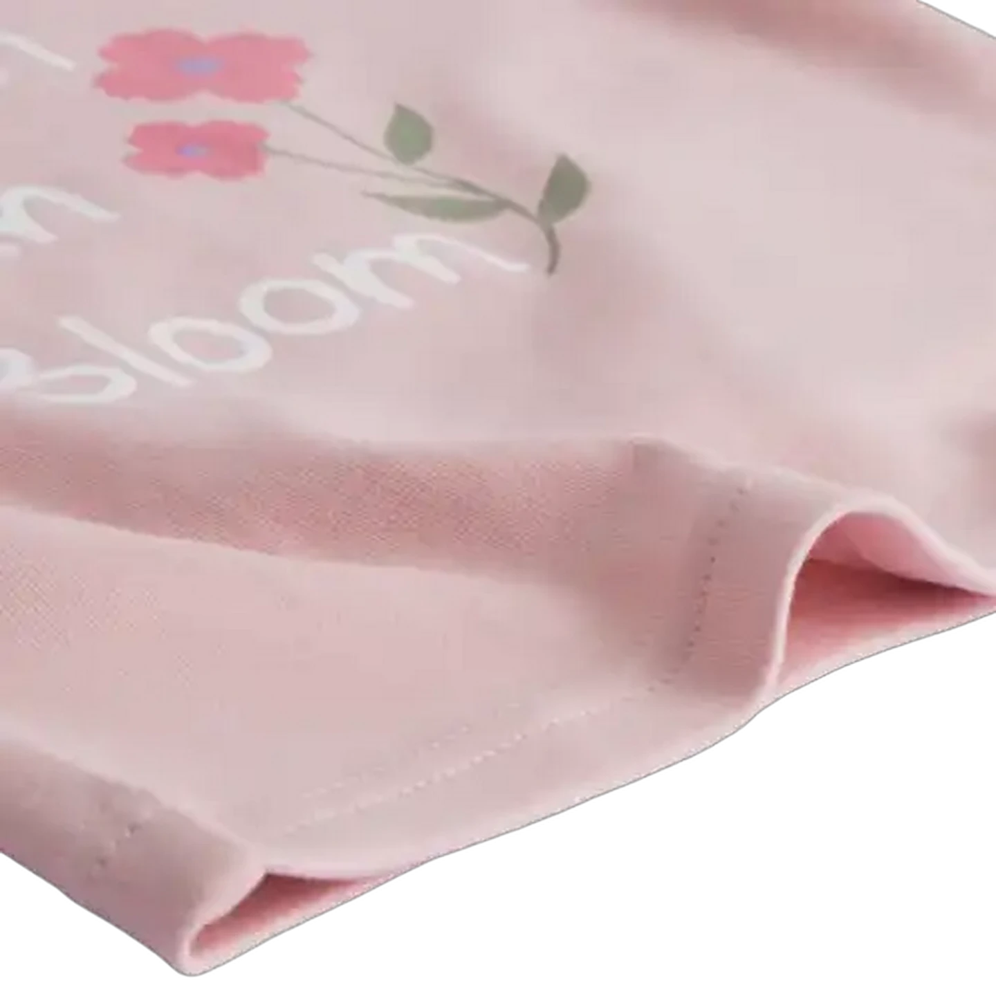 Image of Jolly Tots Basics Pink Sleep Set 2 Piece 3 - 6 Months