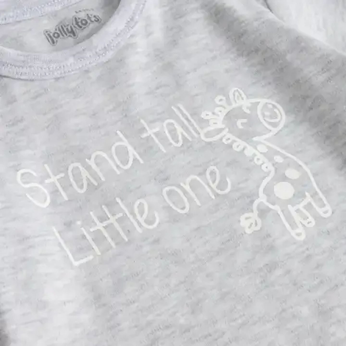 Image of Jolly Tots Basics Grey Romper 12 - 18 Months