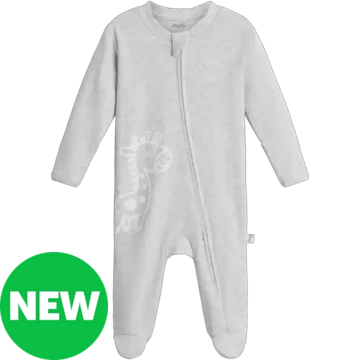 Image of Jolly Tots Basics Grey Sleepsuit 12 - 18 Months