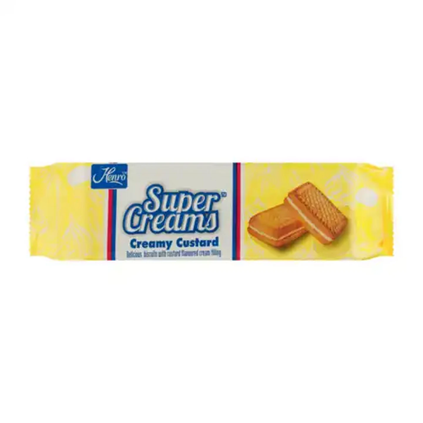 Image of Henro Super Creams Creamy Custard Biscuits 125g
