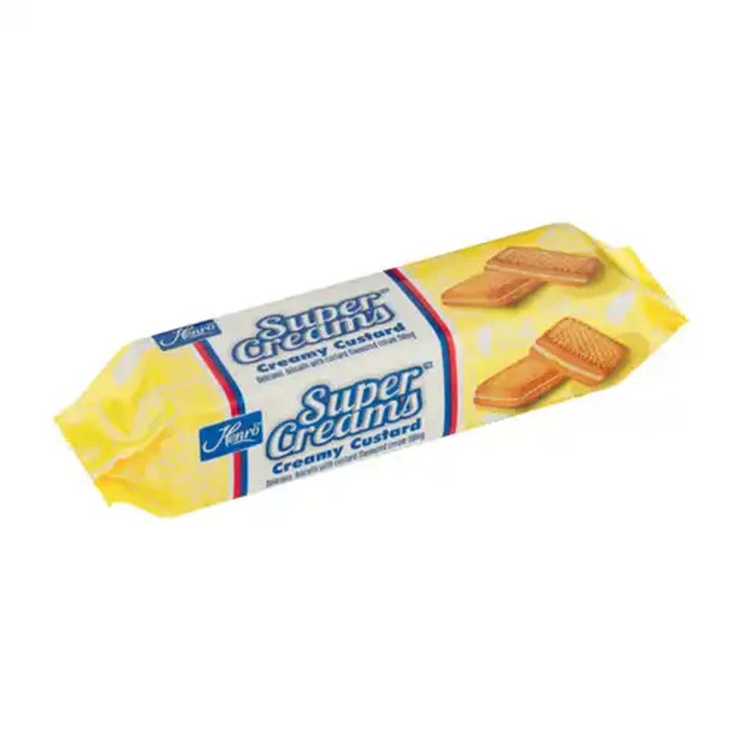 Image of Henro Super Creams Creamy Custard Biscuits 125g