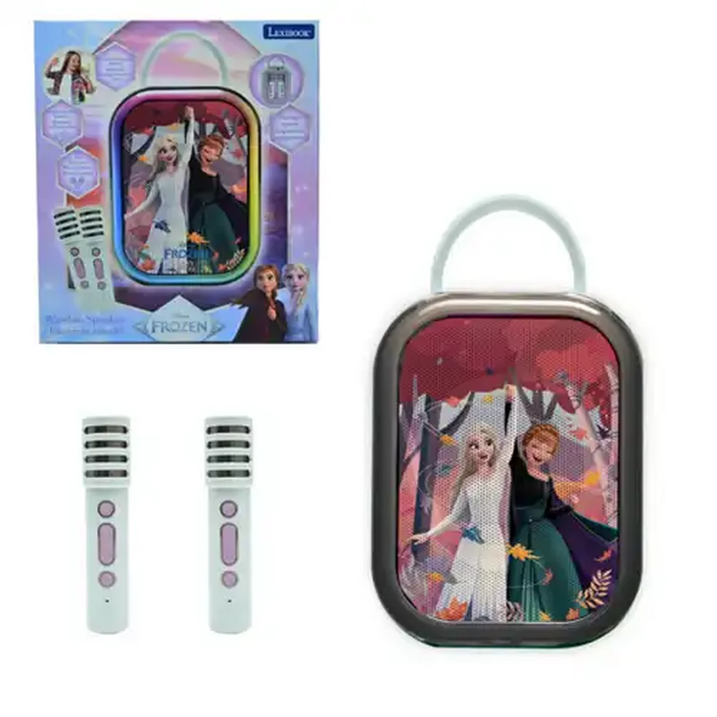 Image of Lexibook Frozen Bluetooth Karaoke Machine