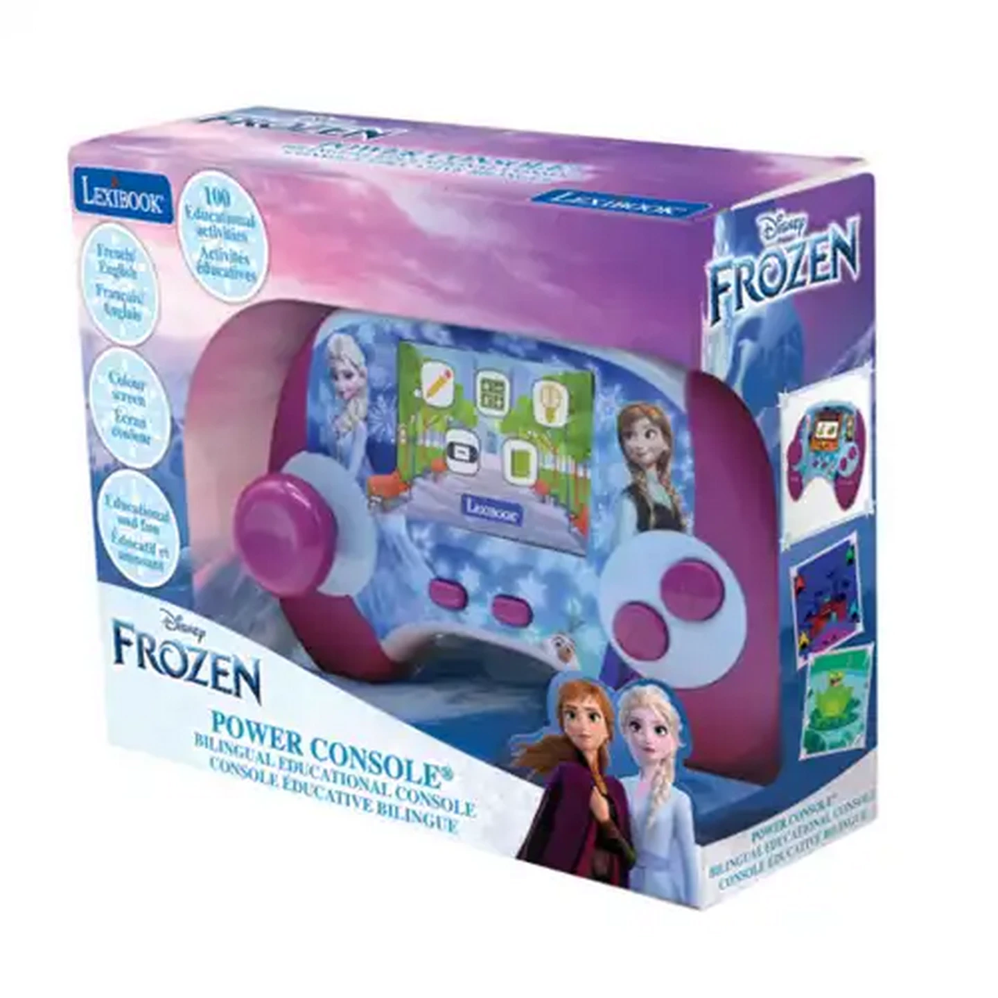 Image of Lexibook Frozen Bilingual Educational Power Console