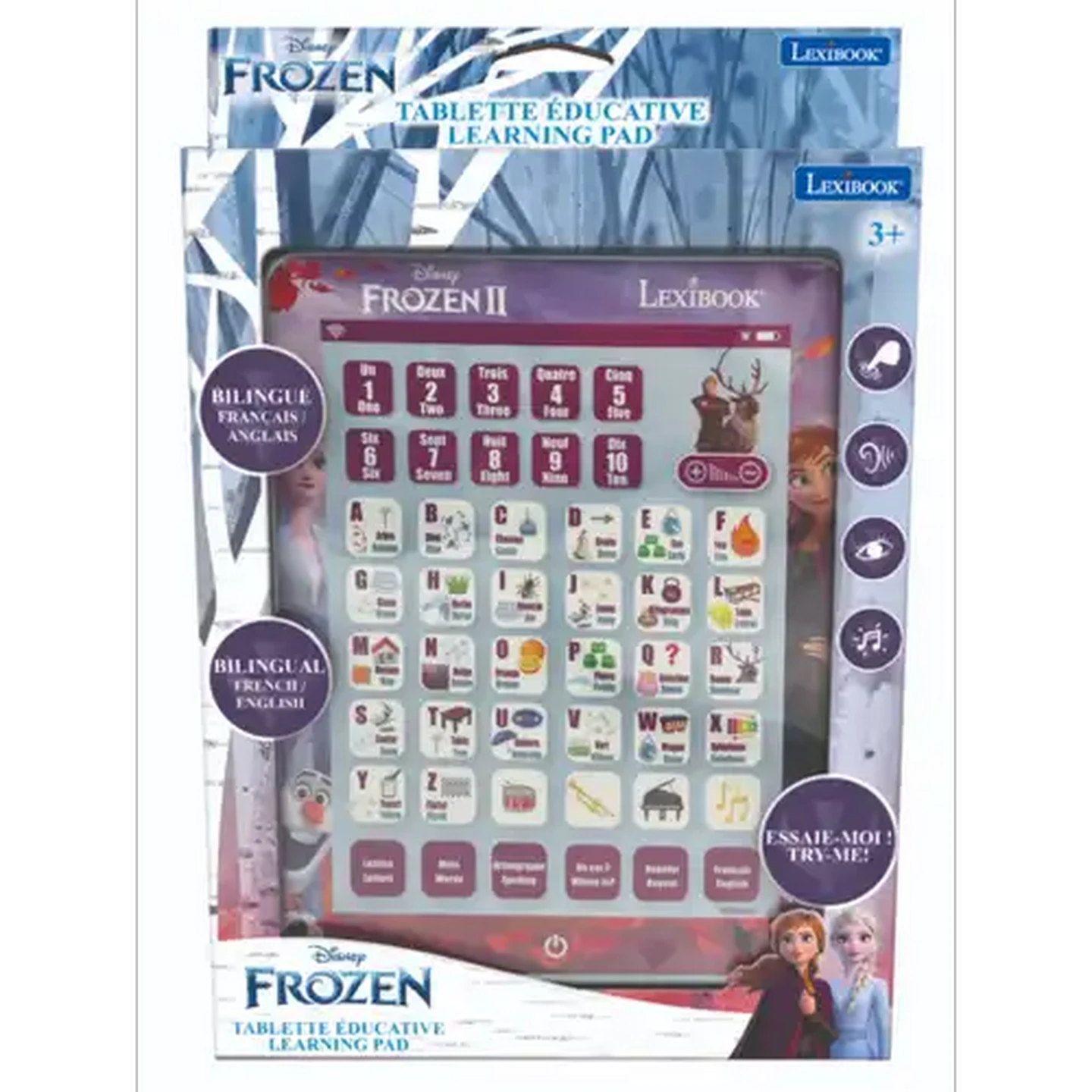 Image of Lexibook Frozen II Bilingual Interactive Touch Learning Pad
