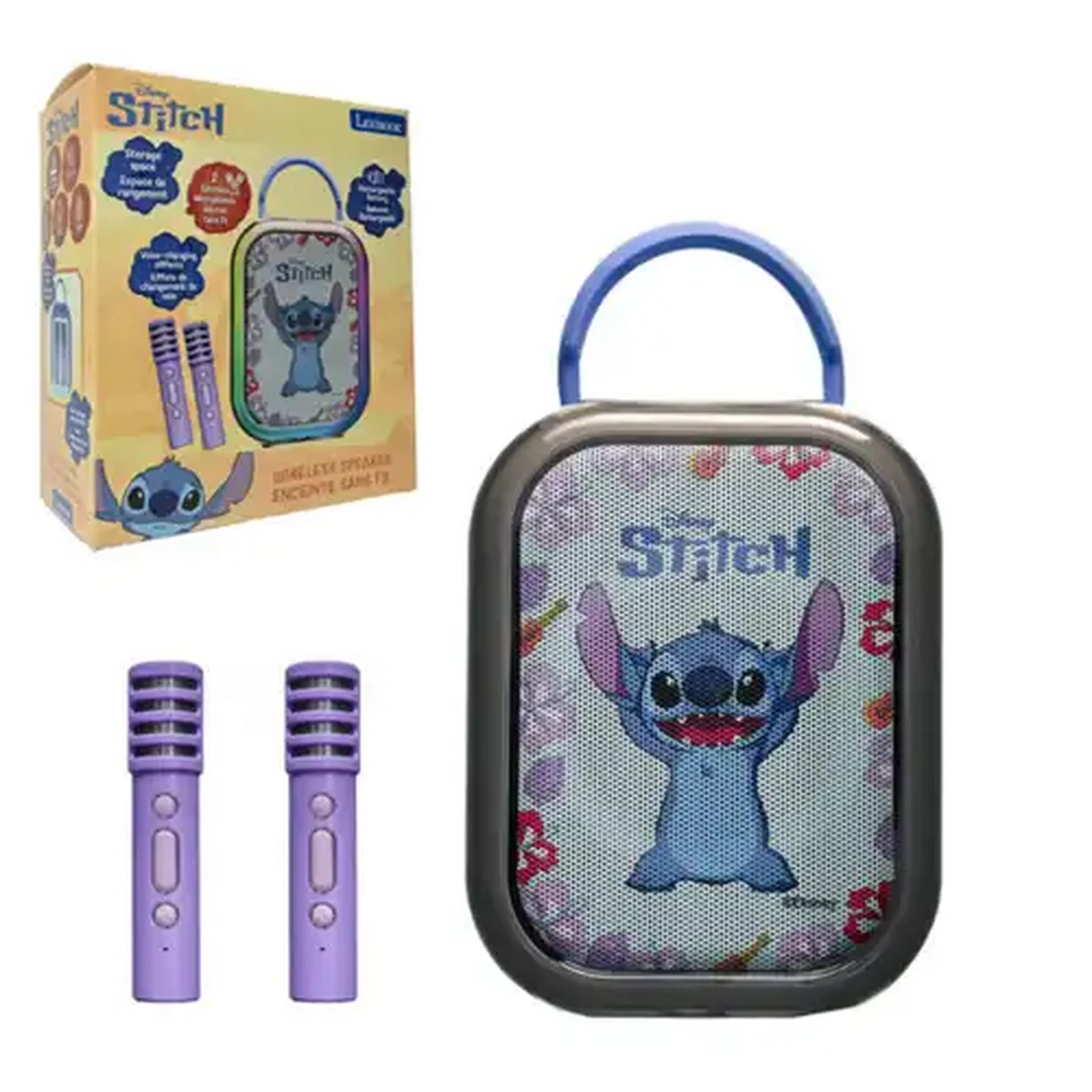 Image of Lexibook Stitch Bluetooth Karaoke Machine