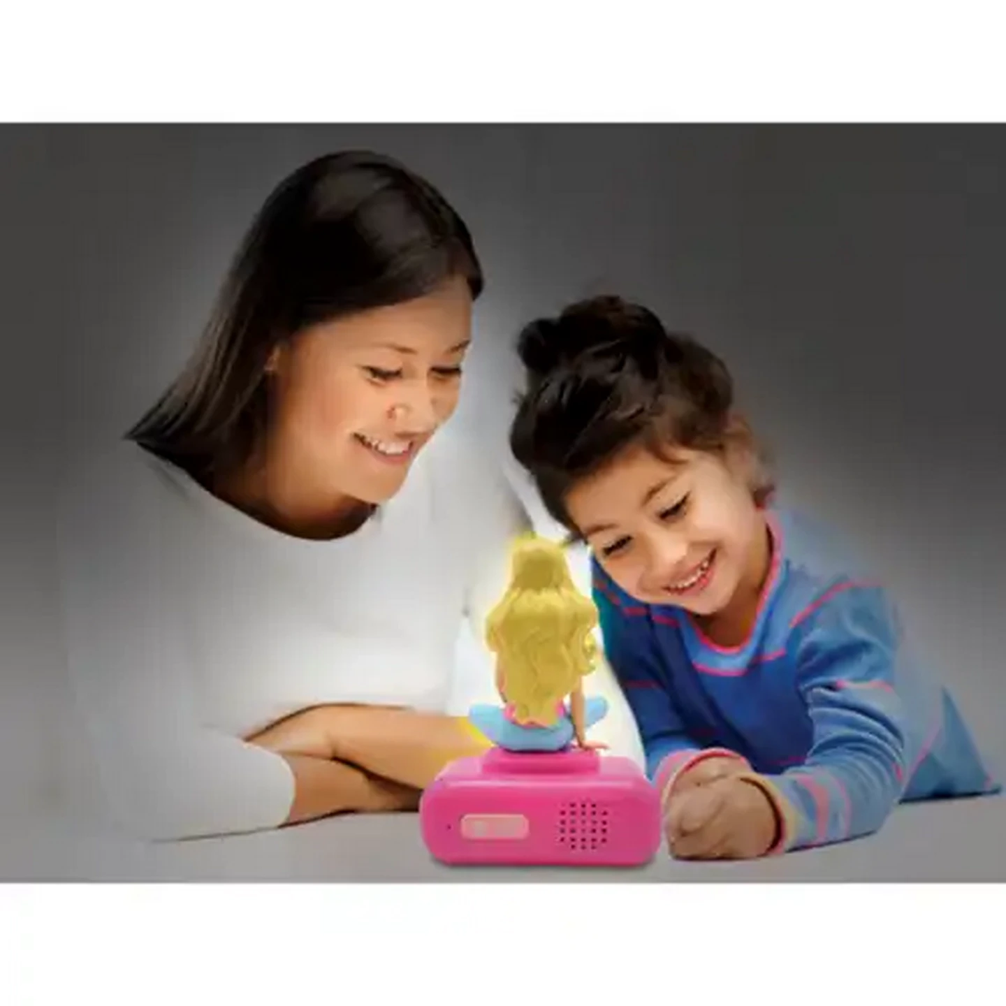 Image of Lexibook Barbie 3D Nightlight Digital Alarm Clock