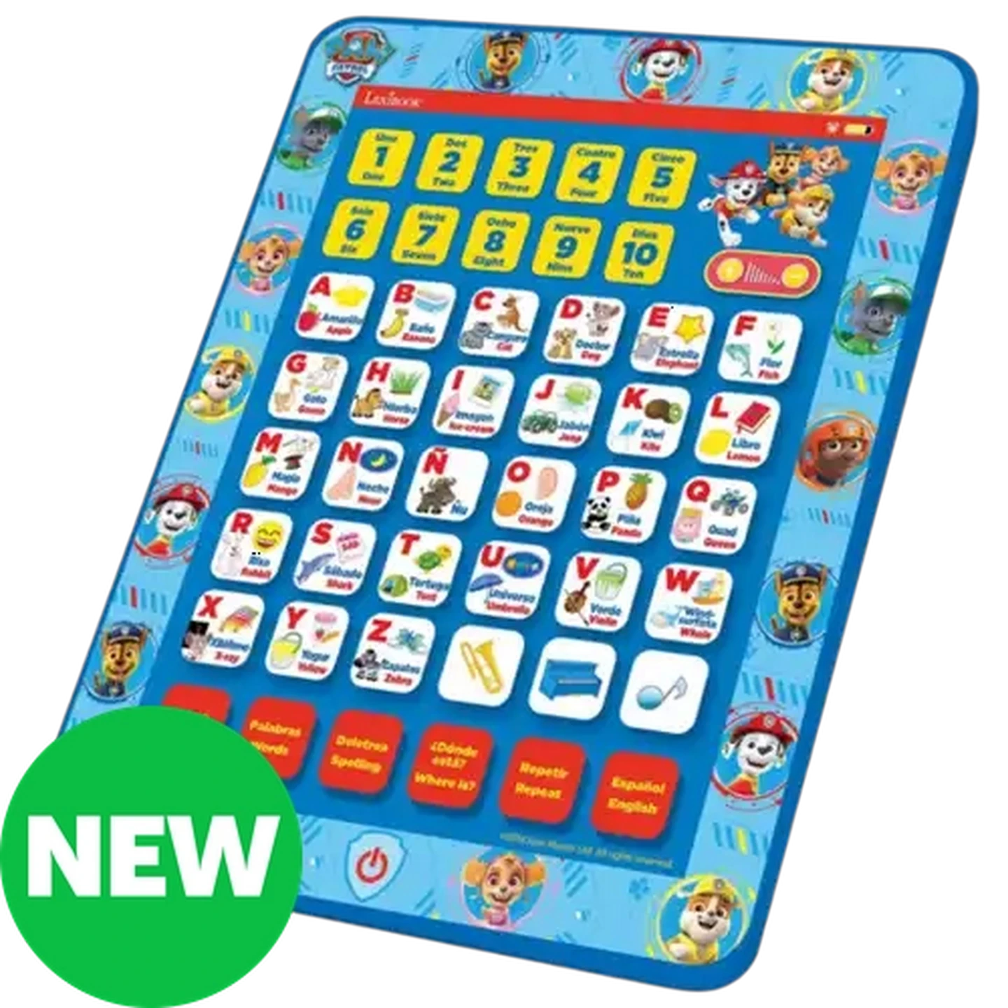 Image of Lexibook PAW Patrol Bilingual Interactive Touch Learning Pad