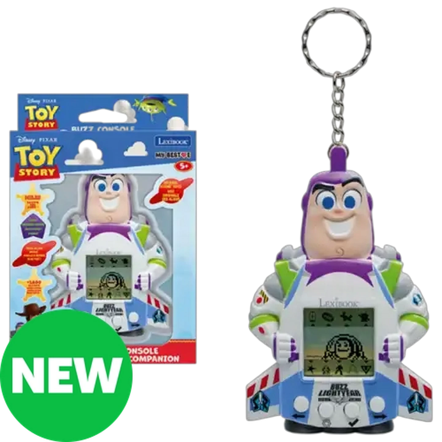Image of Lexibook Toy Story Buzz Lightyear My Best-E Virtual Pet Console