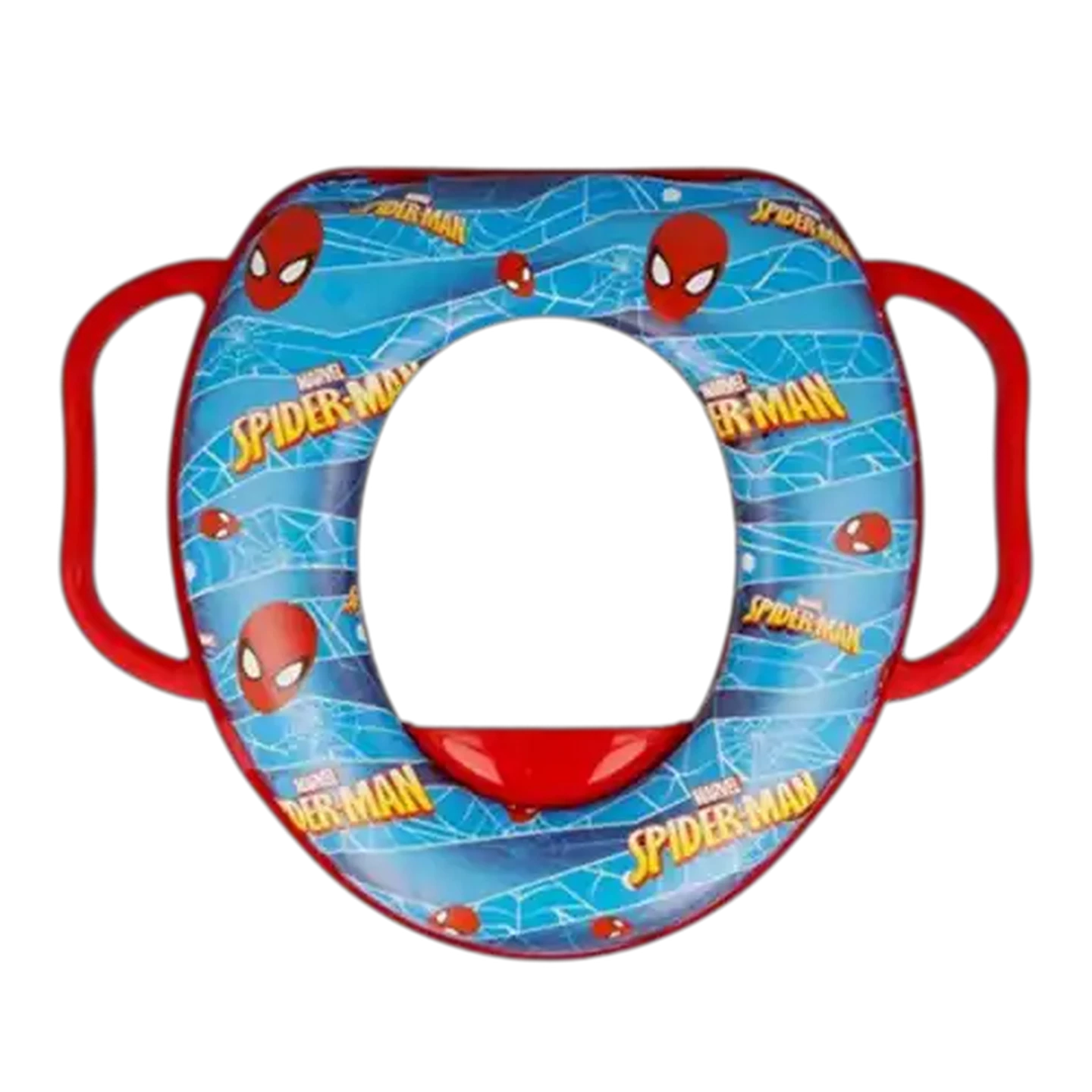 Image of Dreambaby Spider-Man Mini Toilet Seat With Handles 10 Months+
