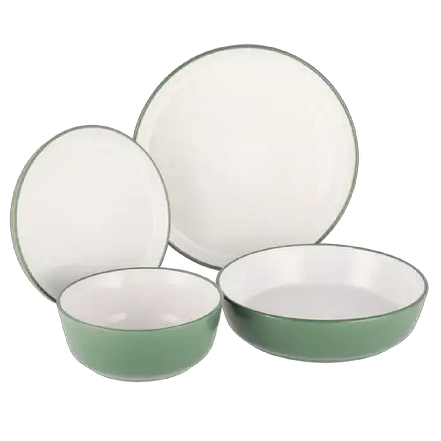 Image of Pure Dinner Set 24-Piece (Colour May Vary)