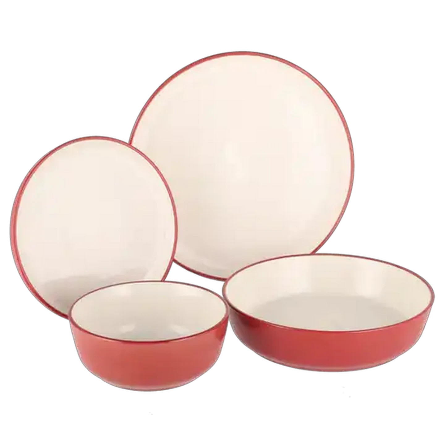 Image of Pure Dinner Set 24-Piece (Colour May Vary)