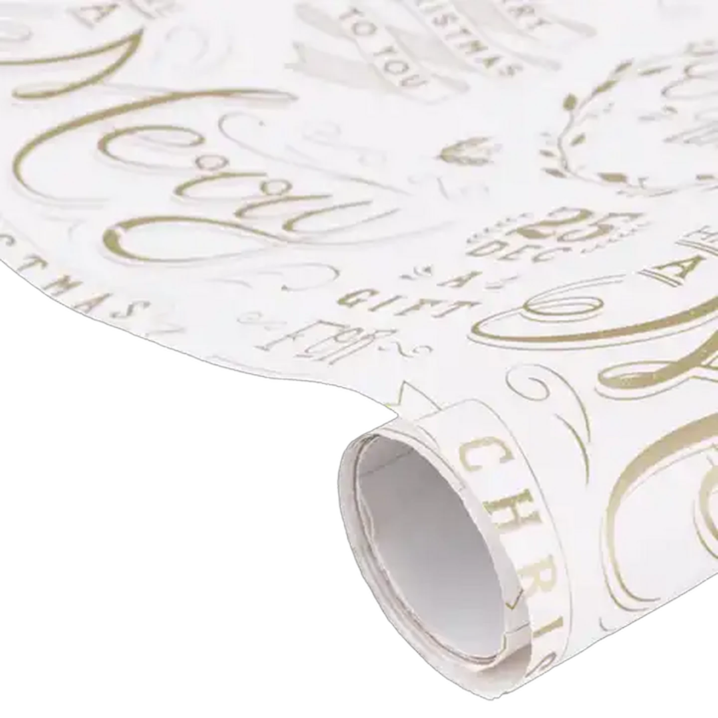 Image of Christmas Festive Stars Gift Wrap 1m 3-Pack