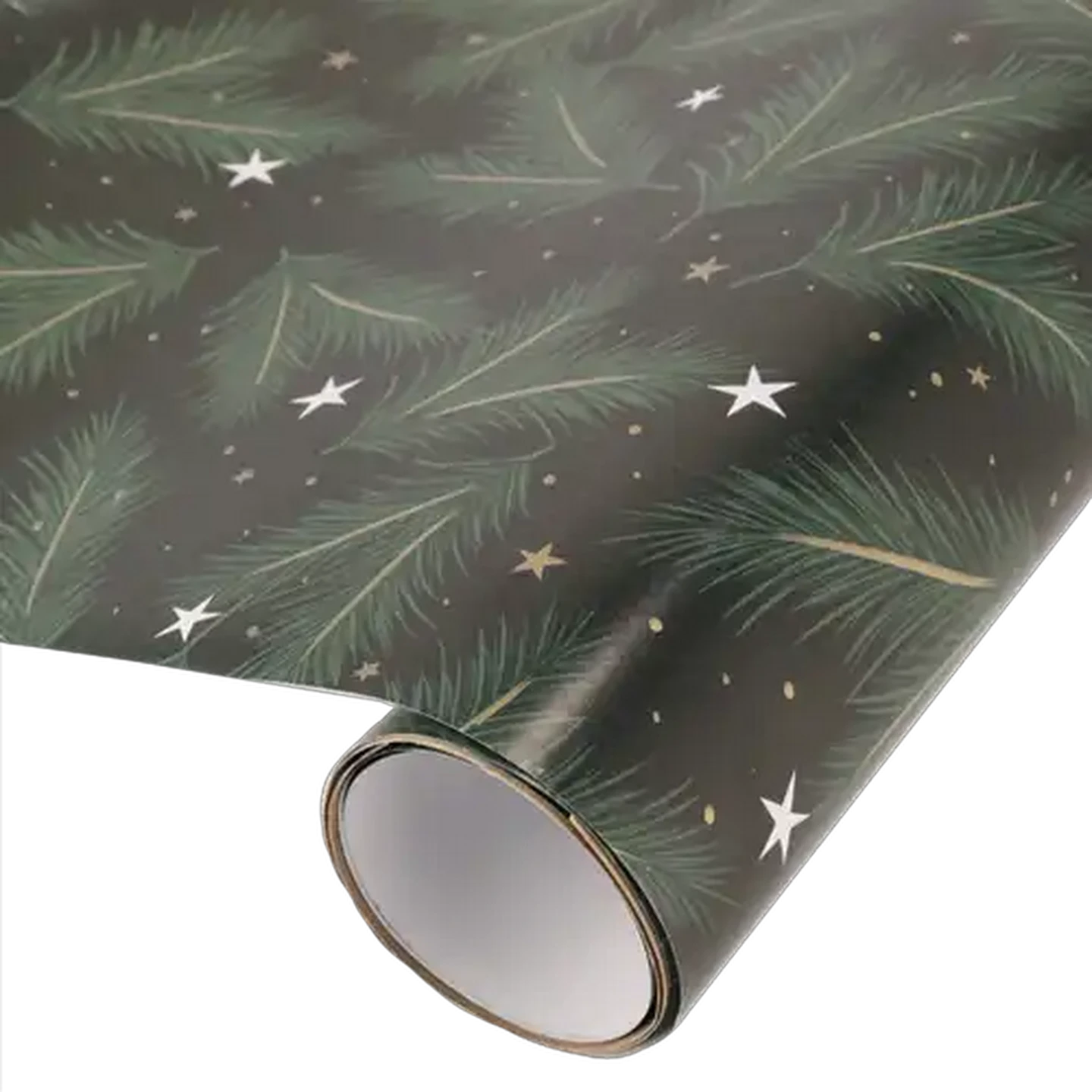 Image of Christmas Festive Stars Gift Wrap 1m 3-Pack
