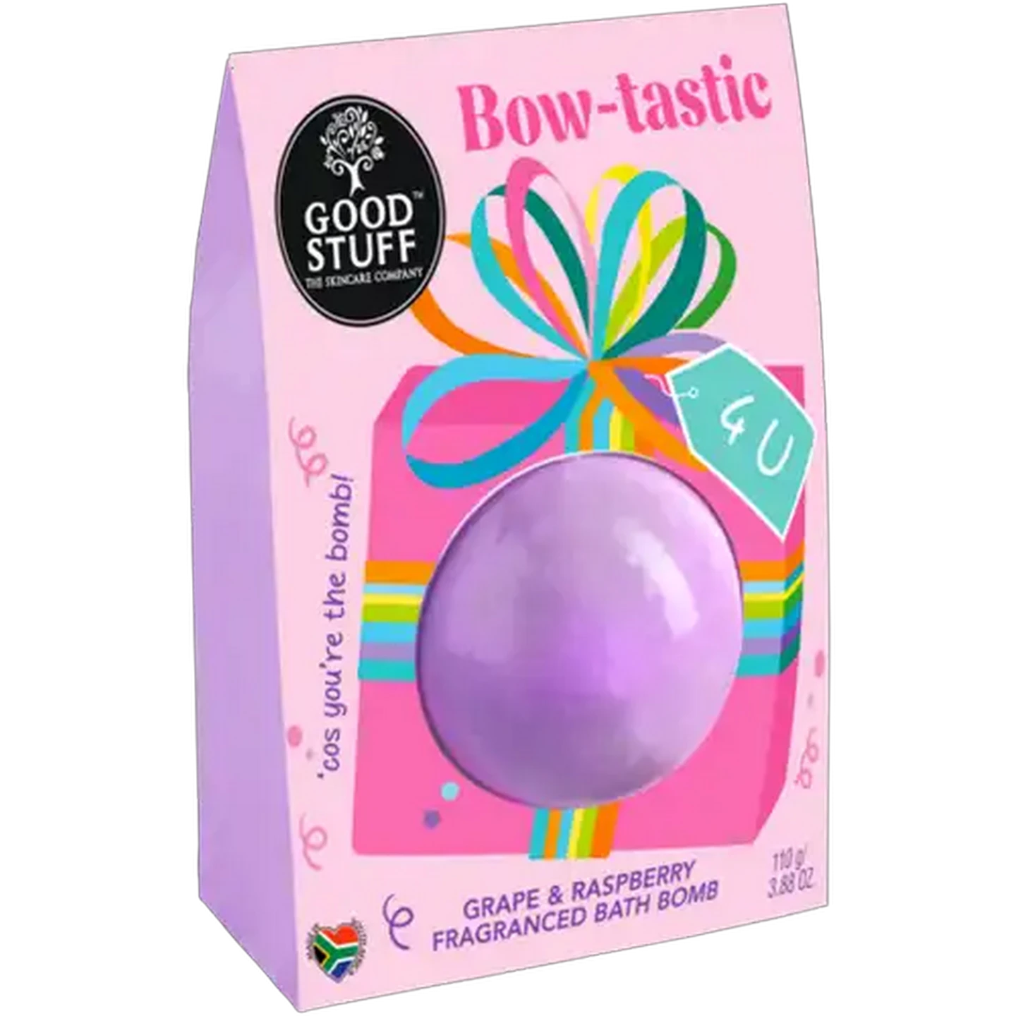 Image of Good Stuff Bow-tastic Fragranced Bath Bomb 110g 