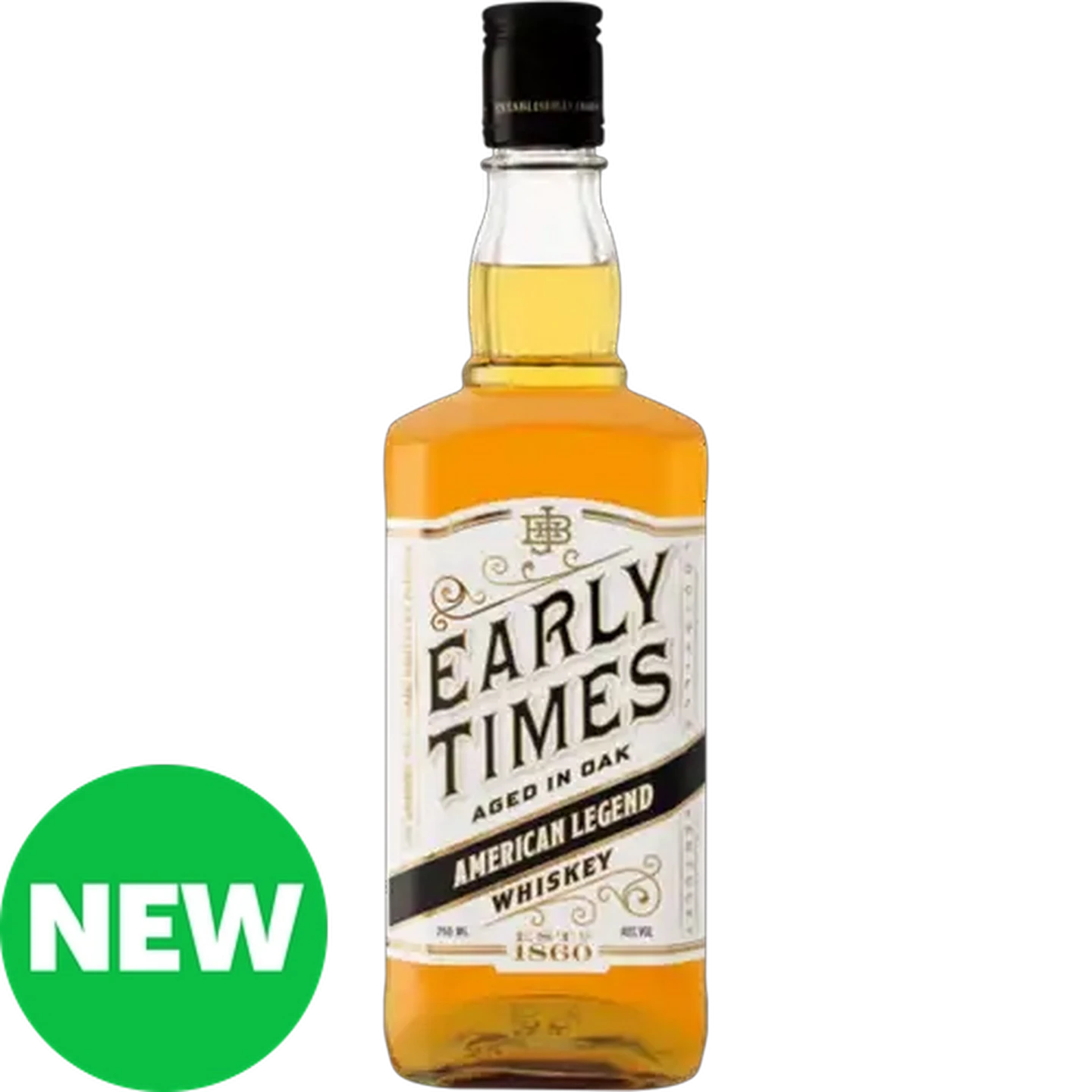 Image of Early Times American Legend Whiskey Bottle 750ml 
