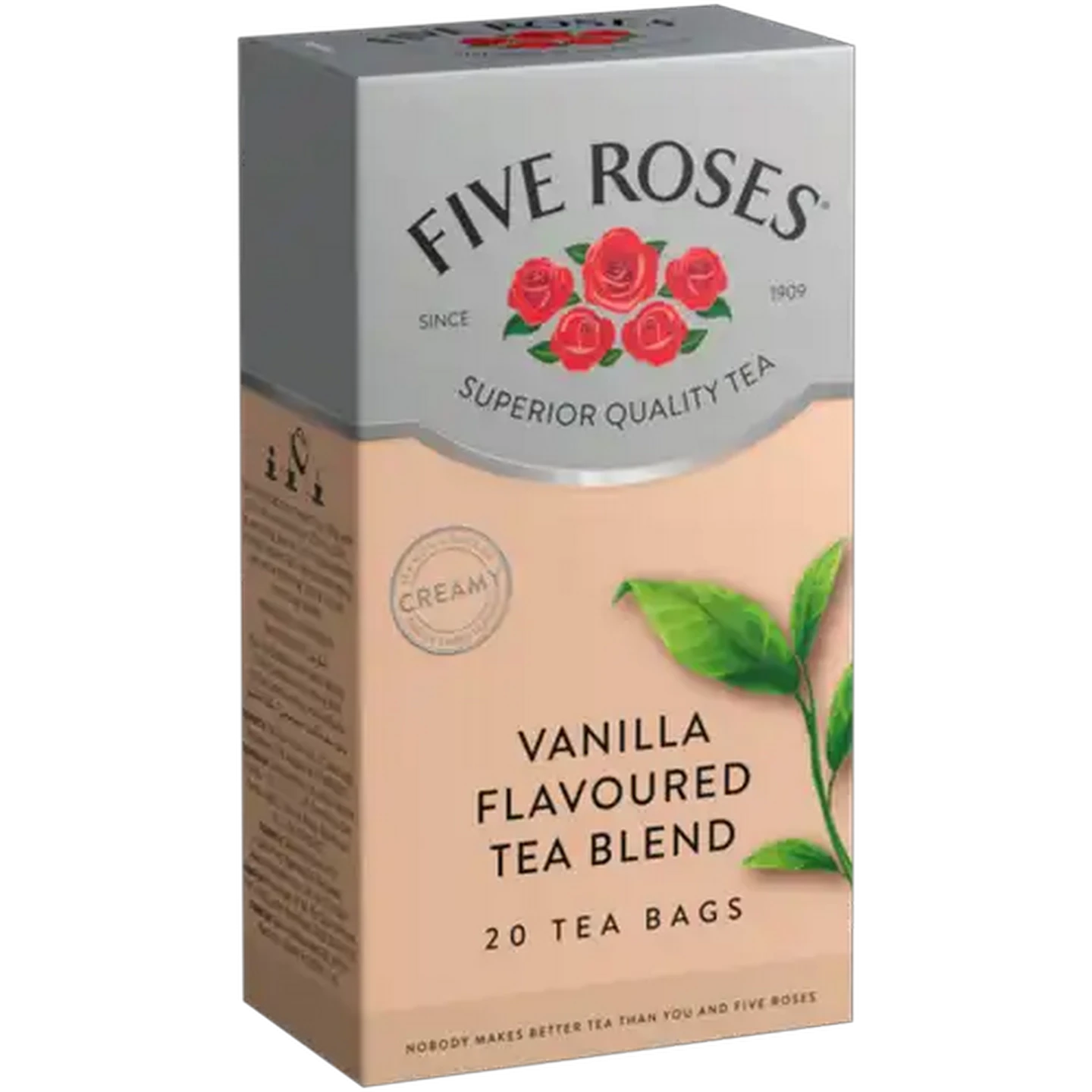 Image of Five Roses Vanilla Flavoured Tea Blend Tea Bags 20-Pack 