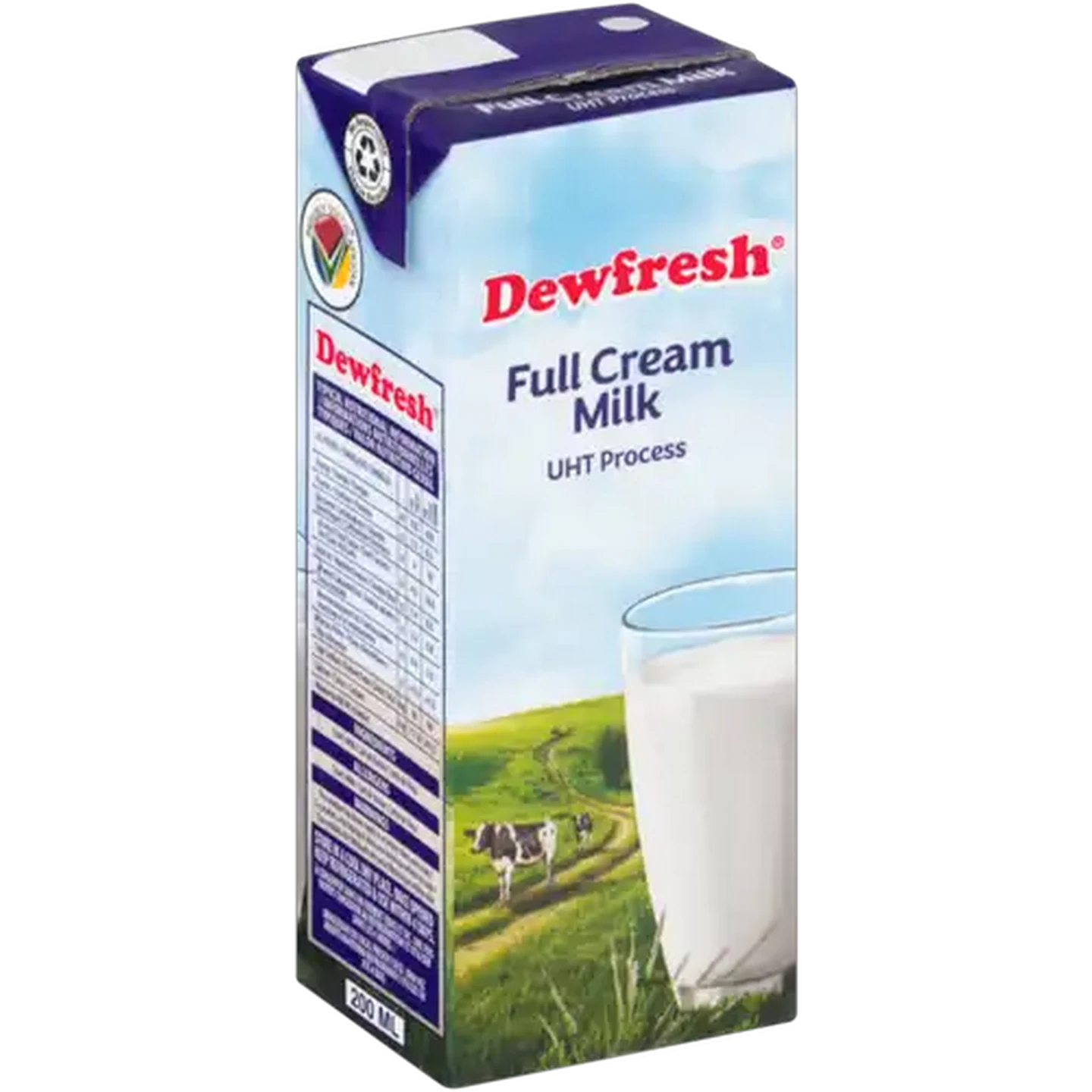 Image of Dewfresh UHT Process Full Cream Milk 200ml 