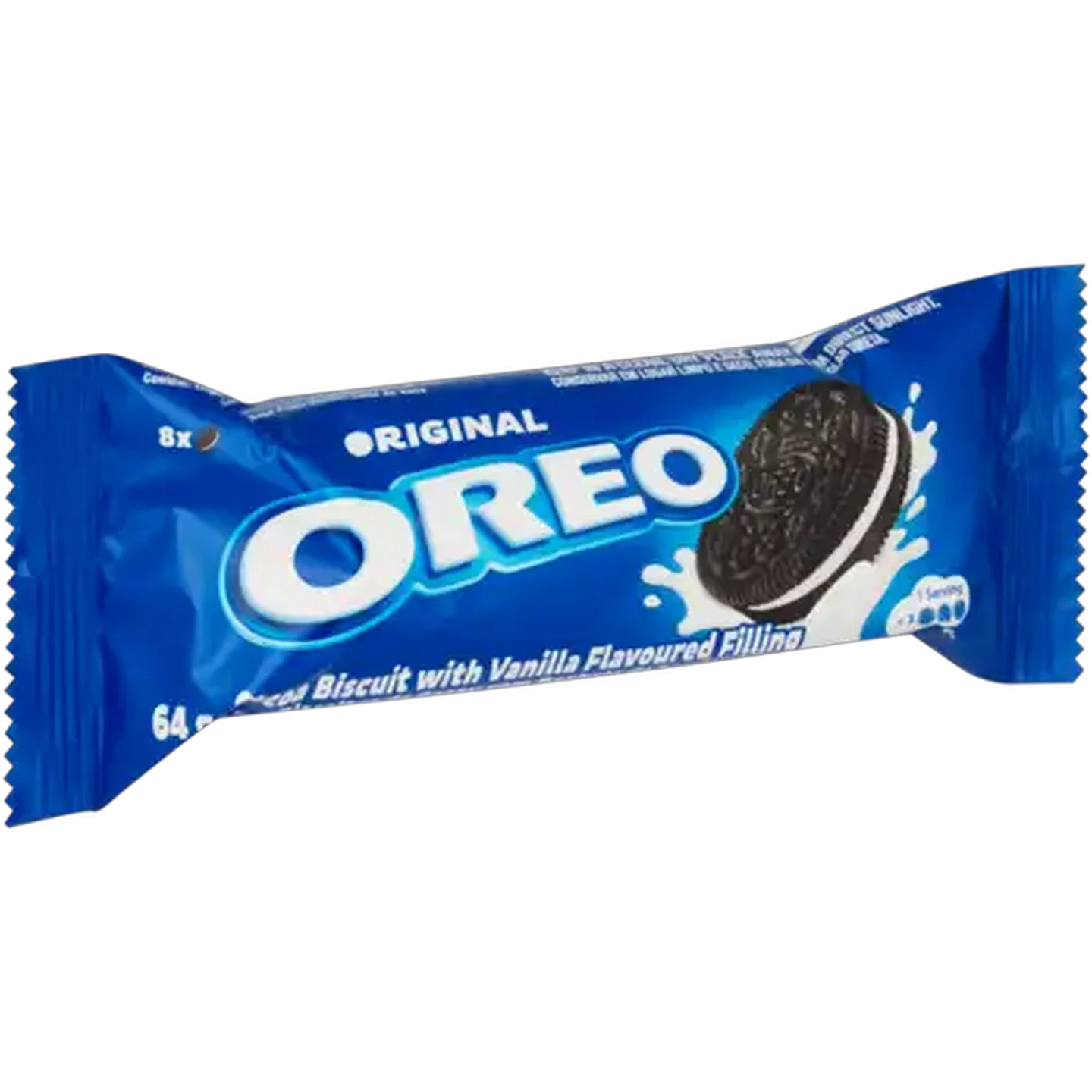 Image of OREO Original Cocoa Biscuit with Vanilla Flavoured Filling 64g 