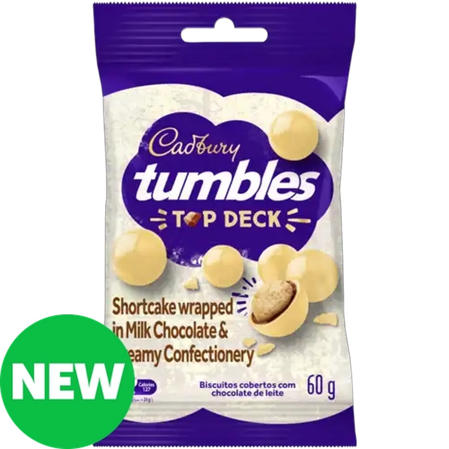 Image of Cadbury Top Deck Tumbles 60g 