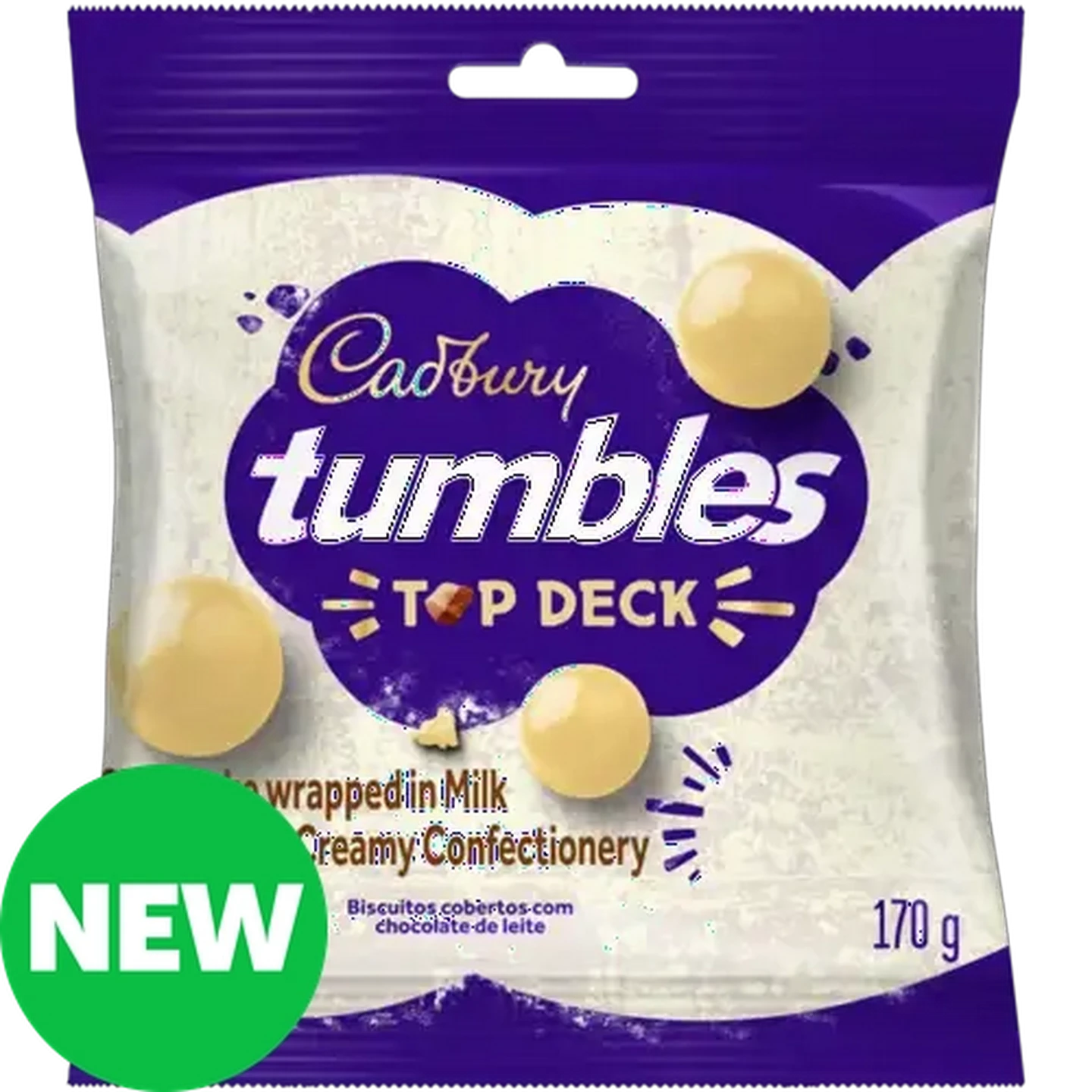 Image of Cadbury Top Deck Chocolate Tumbles 170g 