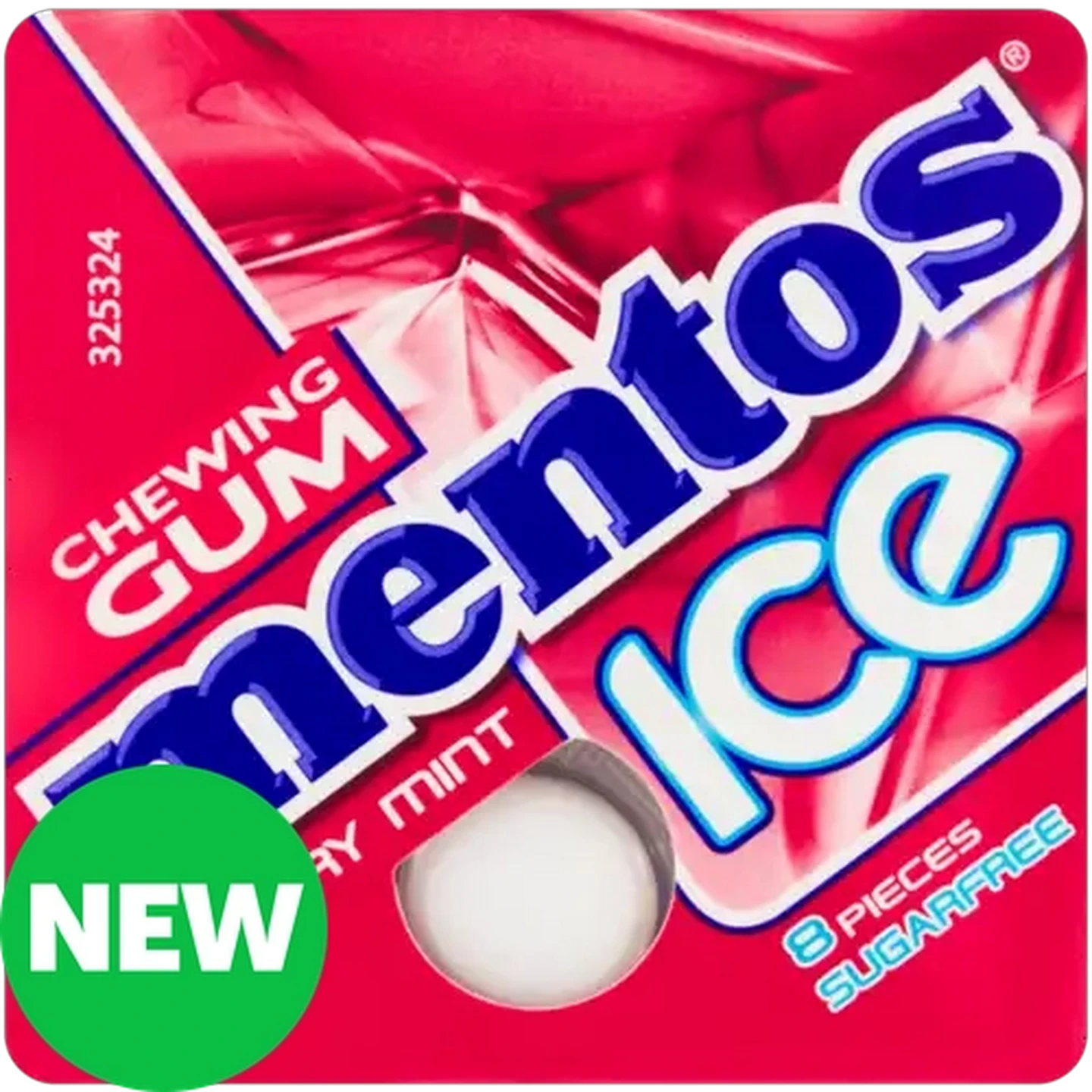 Shoprite ZA | Mentos Ice Cherry Mint Sugar-Free Chewing Gum 8-Pack