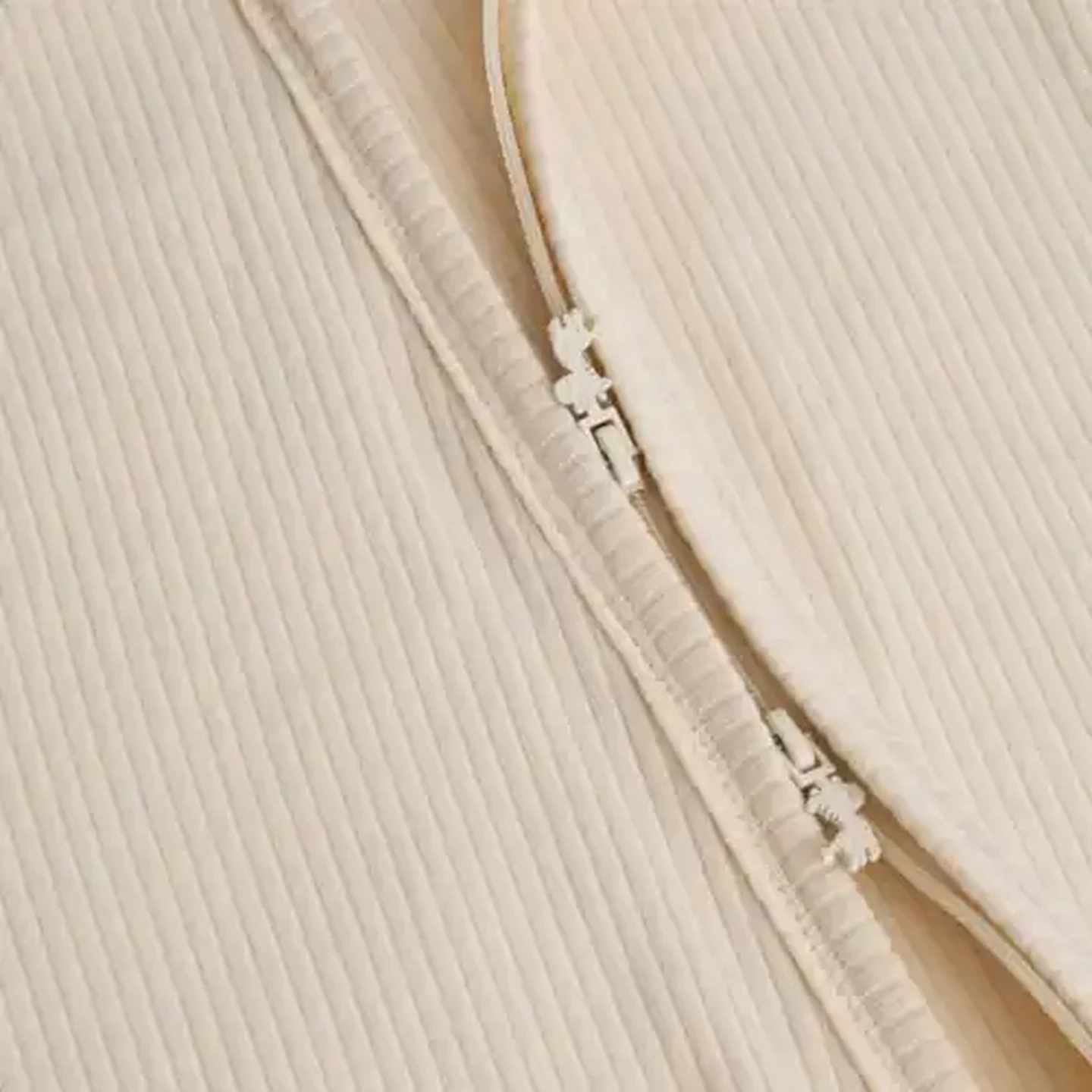 Image of Jolly Tots Basics Unisex Ribbed Sleepsuit 0 - 3 Months
