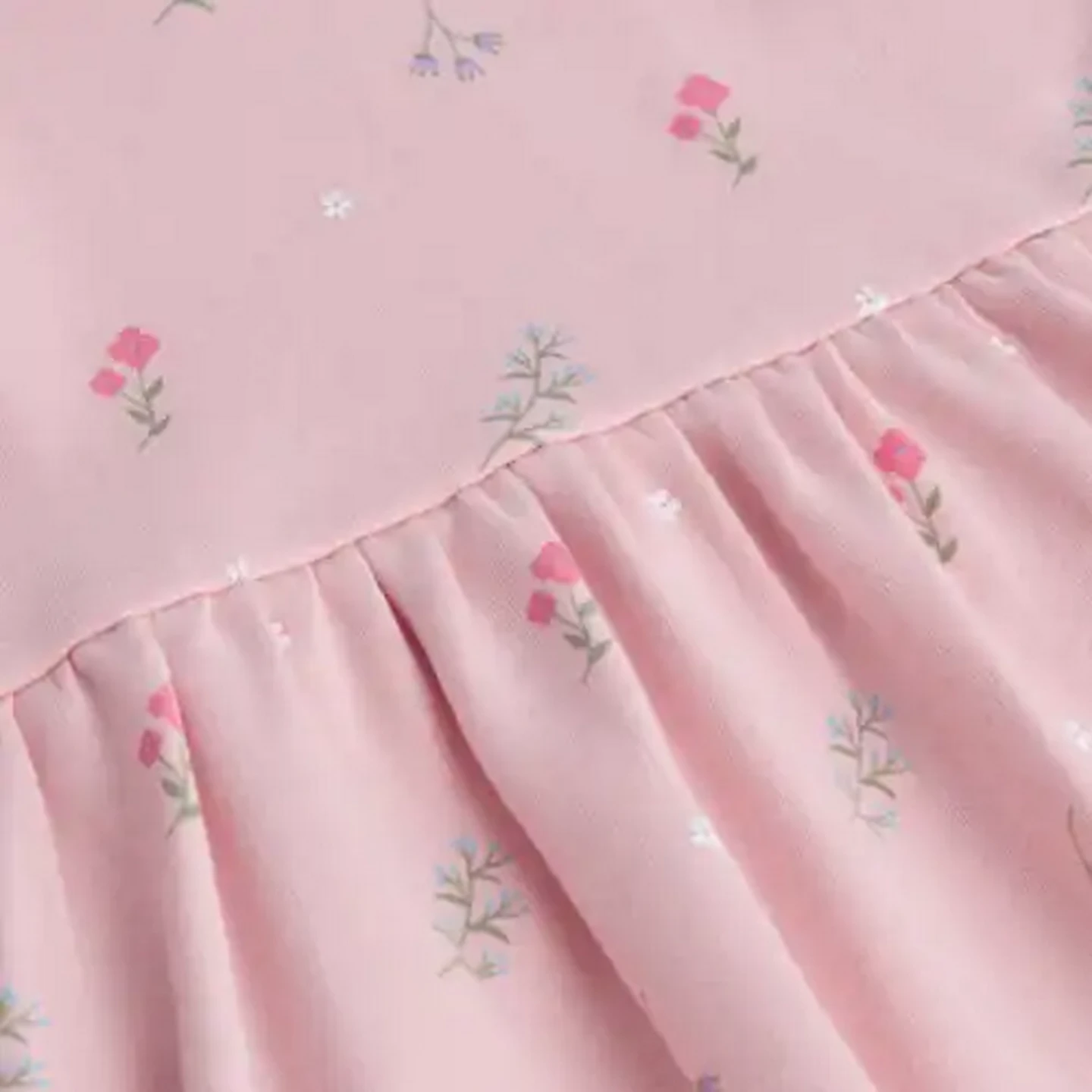 Image of Jolly Tots Basics Pink Dress Set 2 Piece 3 - 6 Months