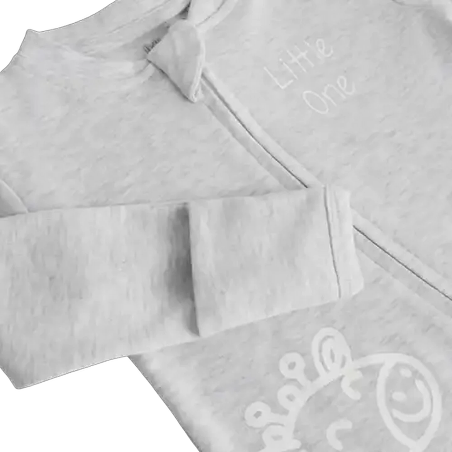 Image of Jolly Tots Basics Grey Sleepsuit Newborn