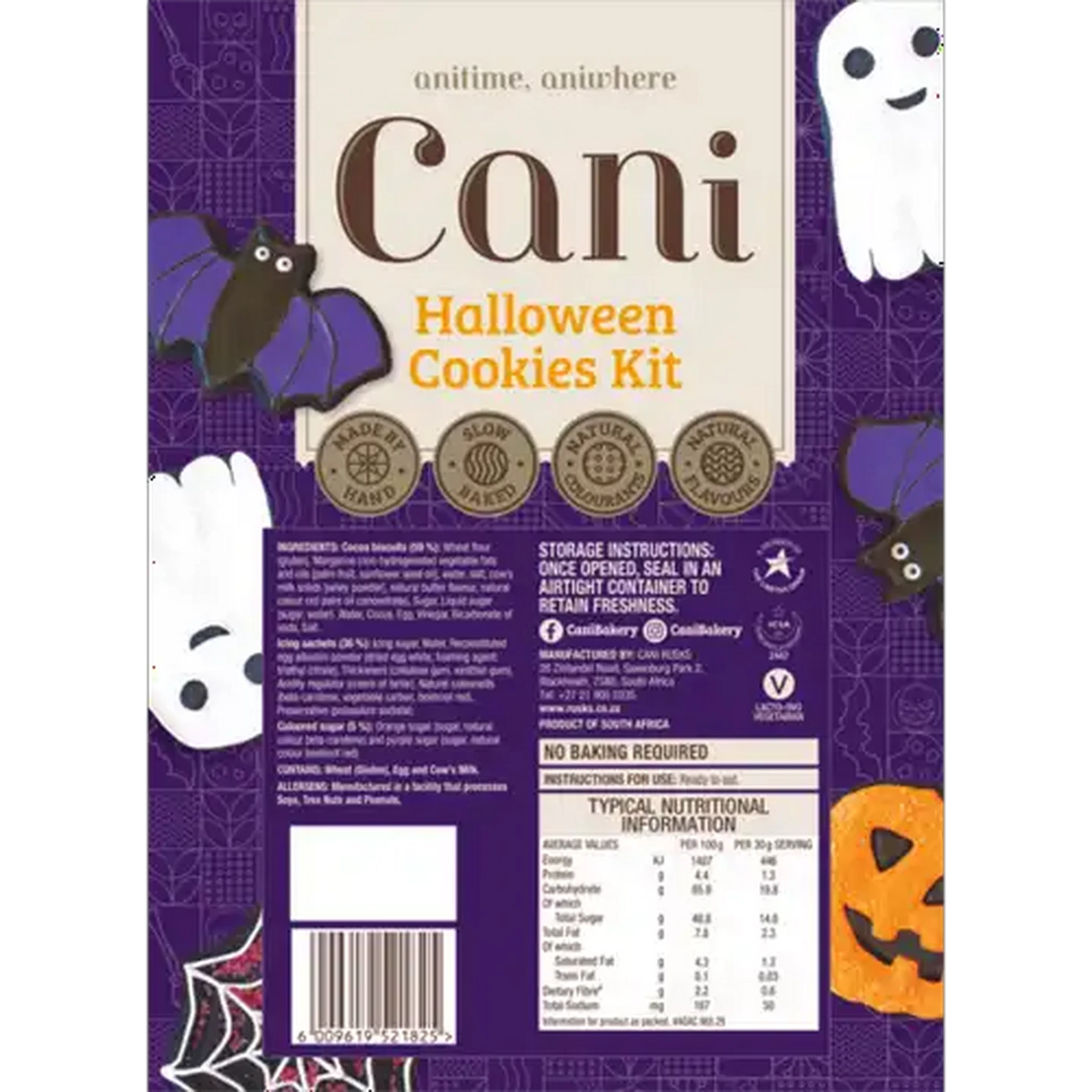 Image of Cani Halloween Cookies Kit 410g 
