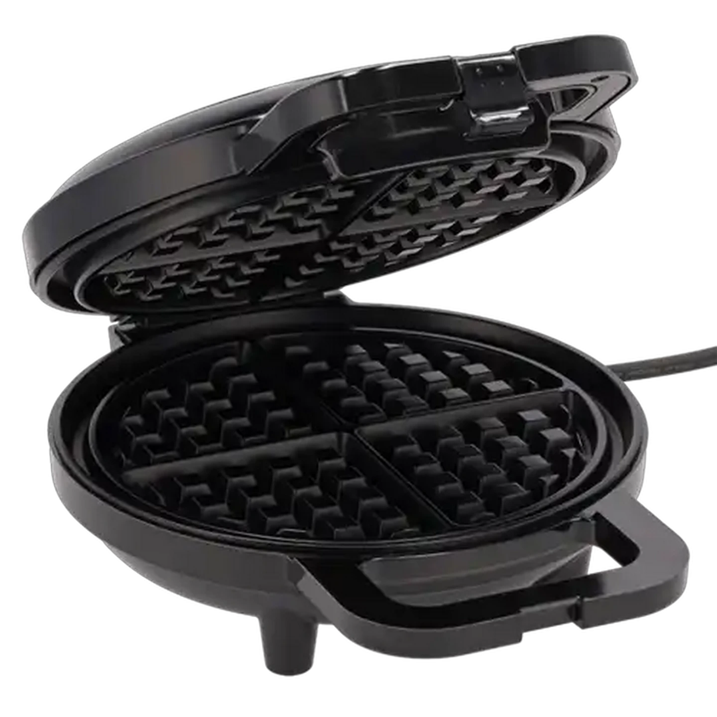 Image of Platinum Stainless Steel Round Waffle Maker 800W