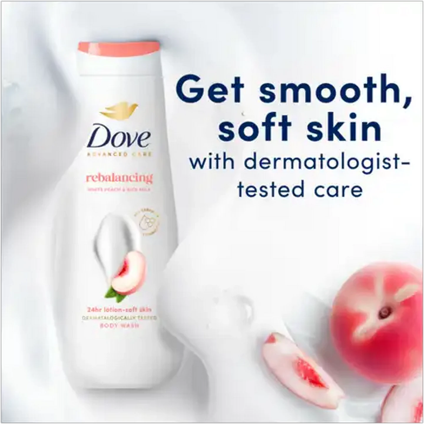 Image of Dove Advanced Care Rebalancing Body Wash 400ml 