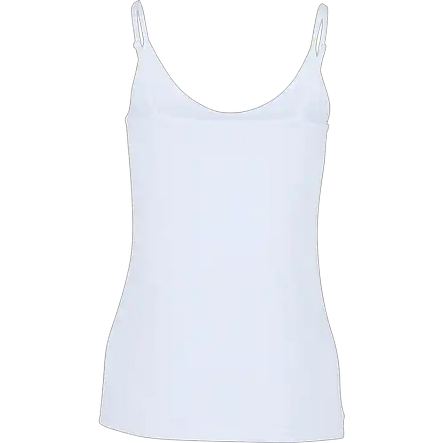 Image of Every Wear Ladies White Strappy Vest XL