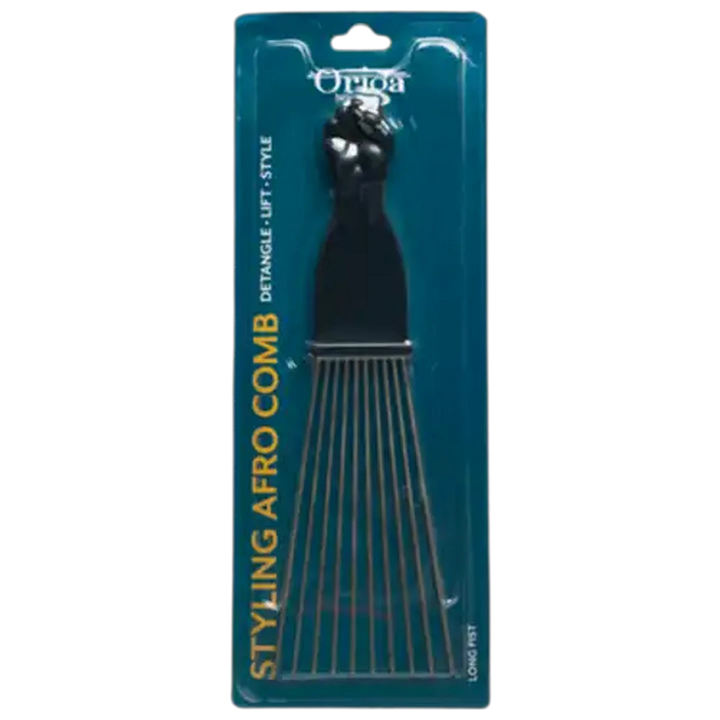 Image of Origa Beauty Long Fist Metal Afro Comb