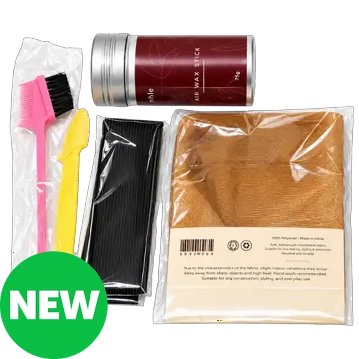 Image of Mhle Chocolate Wig Laying Kit 5 Piece