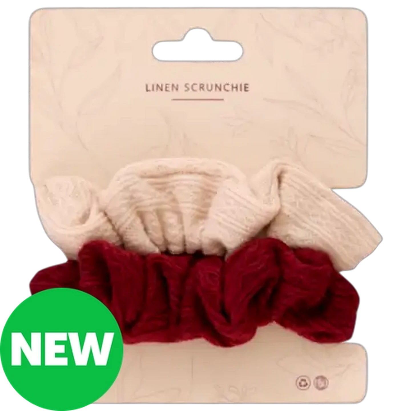 Image of Mhle Linen Scrunchies 2 Pack